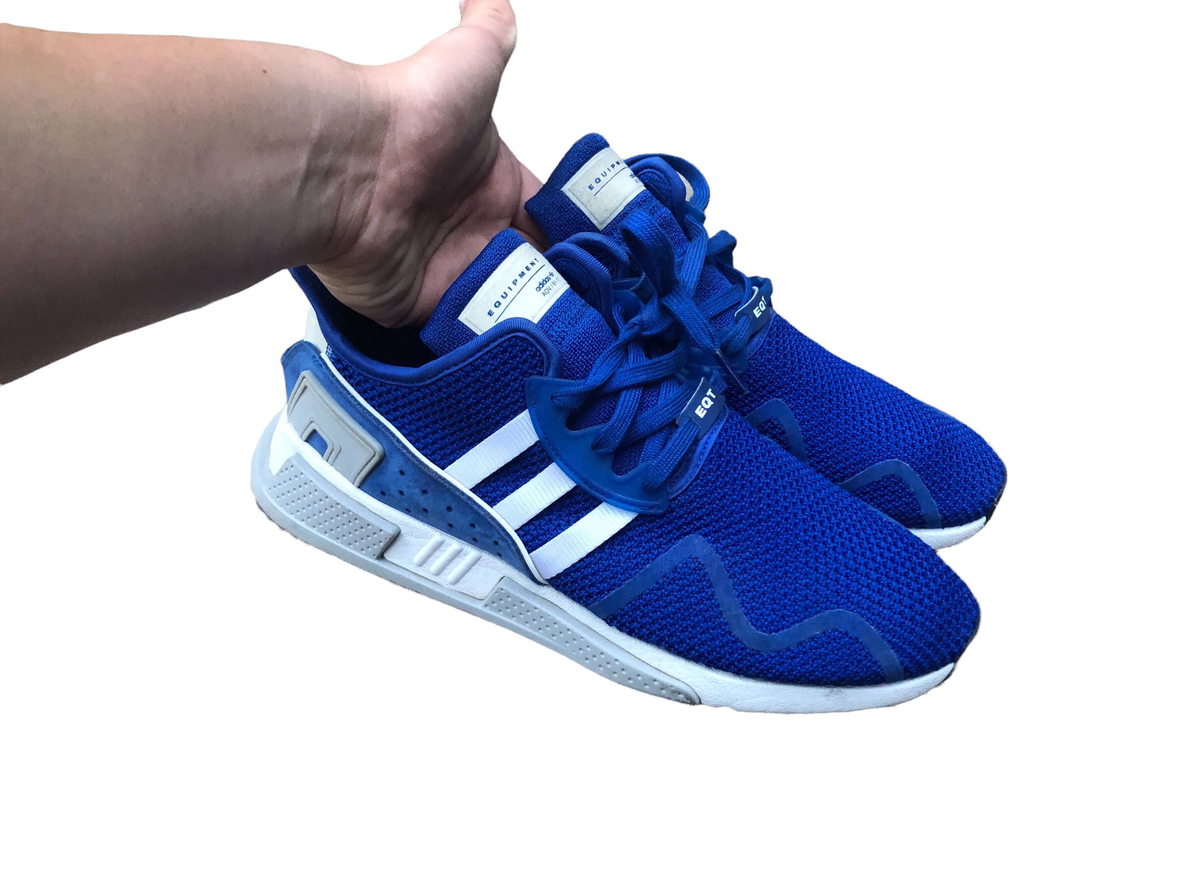 Rare 2017 adidas EQT Cushion Adv Collegiate Royal Size 11