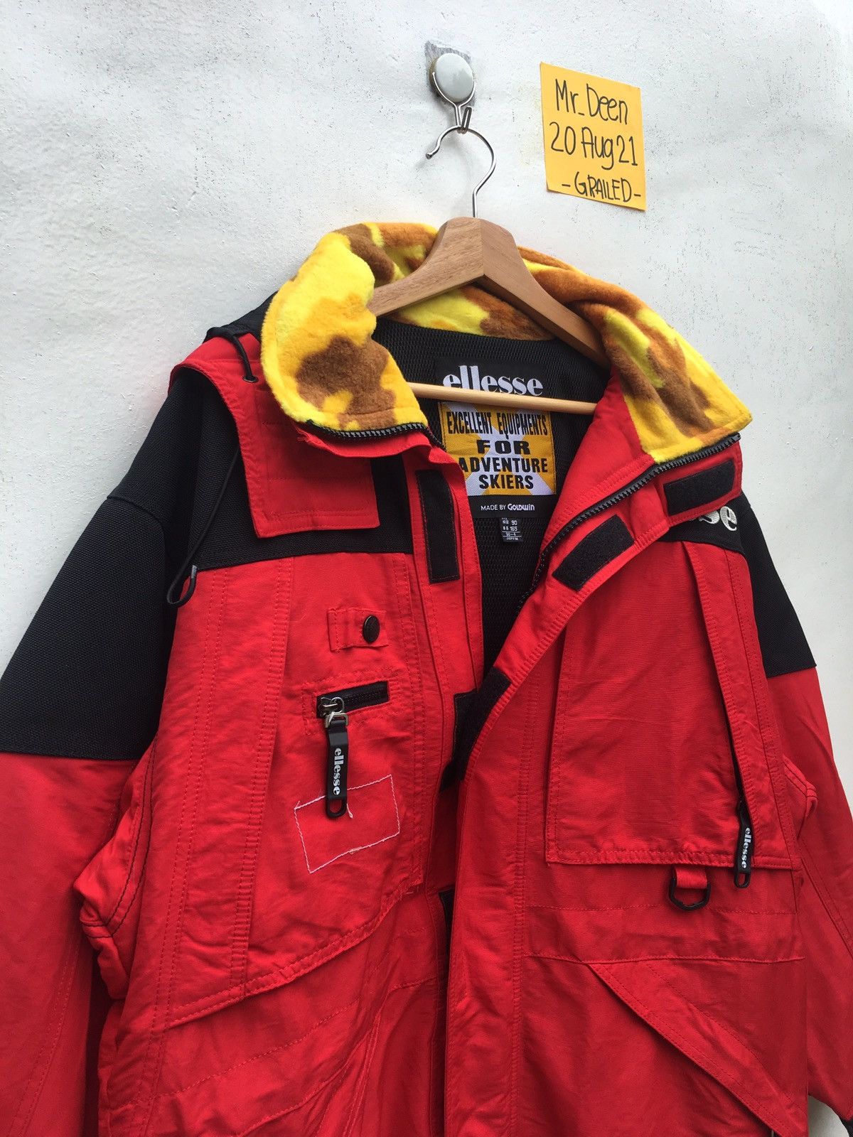 Ellesse Rare ELLESSE Thinsulate Jacket for Adventure Skier Size US L / EU 52-54 / 3 - 7 Thumbnail