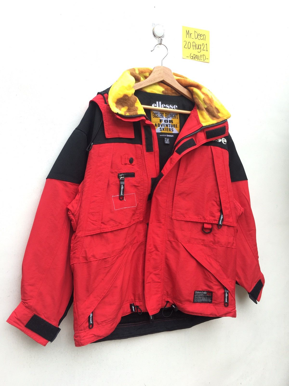 Ellesse Rare ELLESSE Thinsulate Jacket for Adventure Skier Size US L / EU 52-54 / 3 - 2 Thumbnail