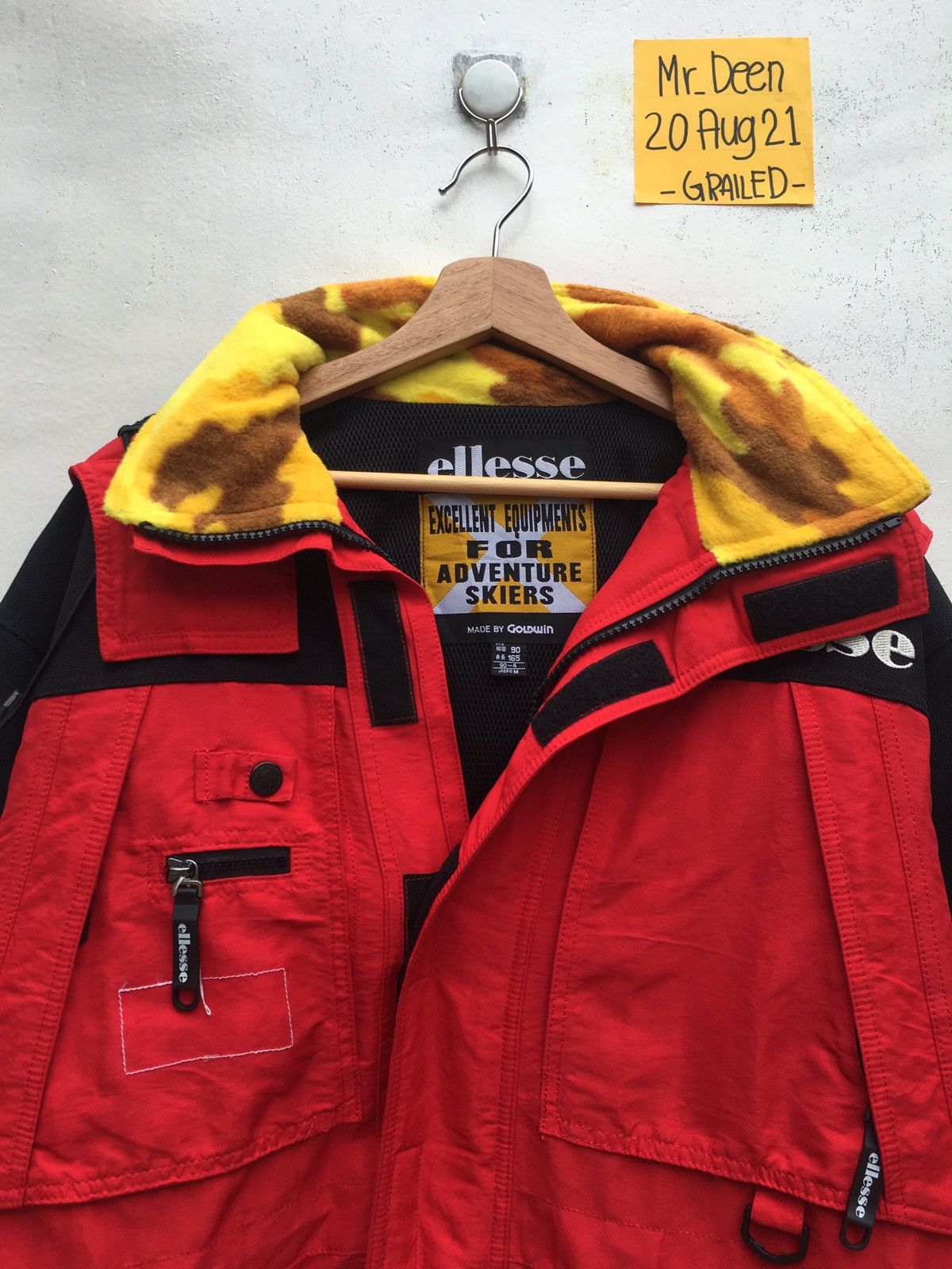 Ellesse Rare ELLESSE Thinsulate Jacket for Adventure Skier Size US L / EU 52-54 / 3 - 6 Thumbnail