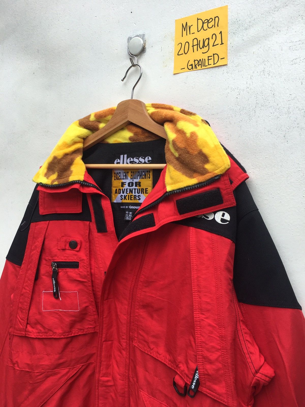 Ellesse Rare ELLESSE Thinsulate Jacket for Adventure Skier Size US L / EU 52-54 / 3 - 8 Thumbnail