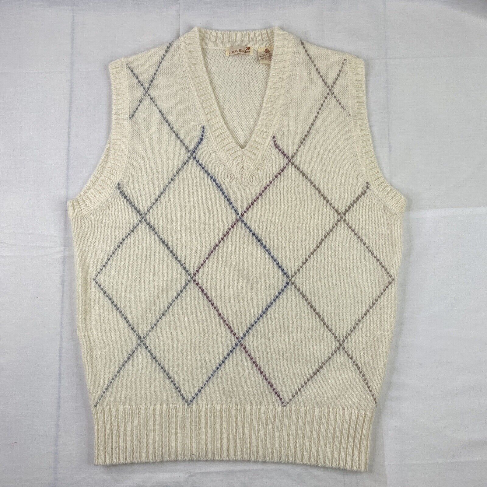 Vintage Stanley Blacker EUC Sweater SZ L top