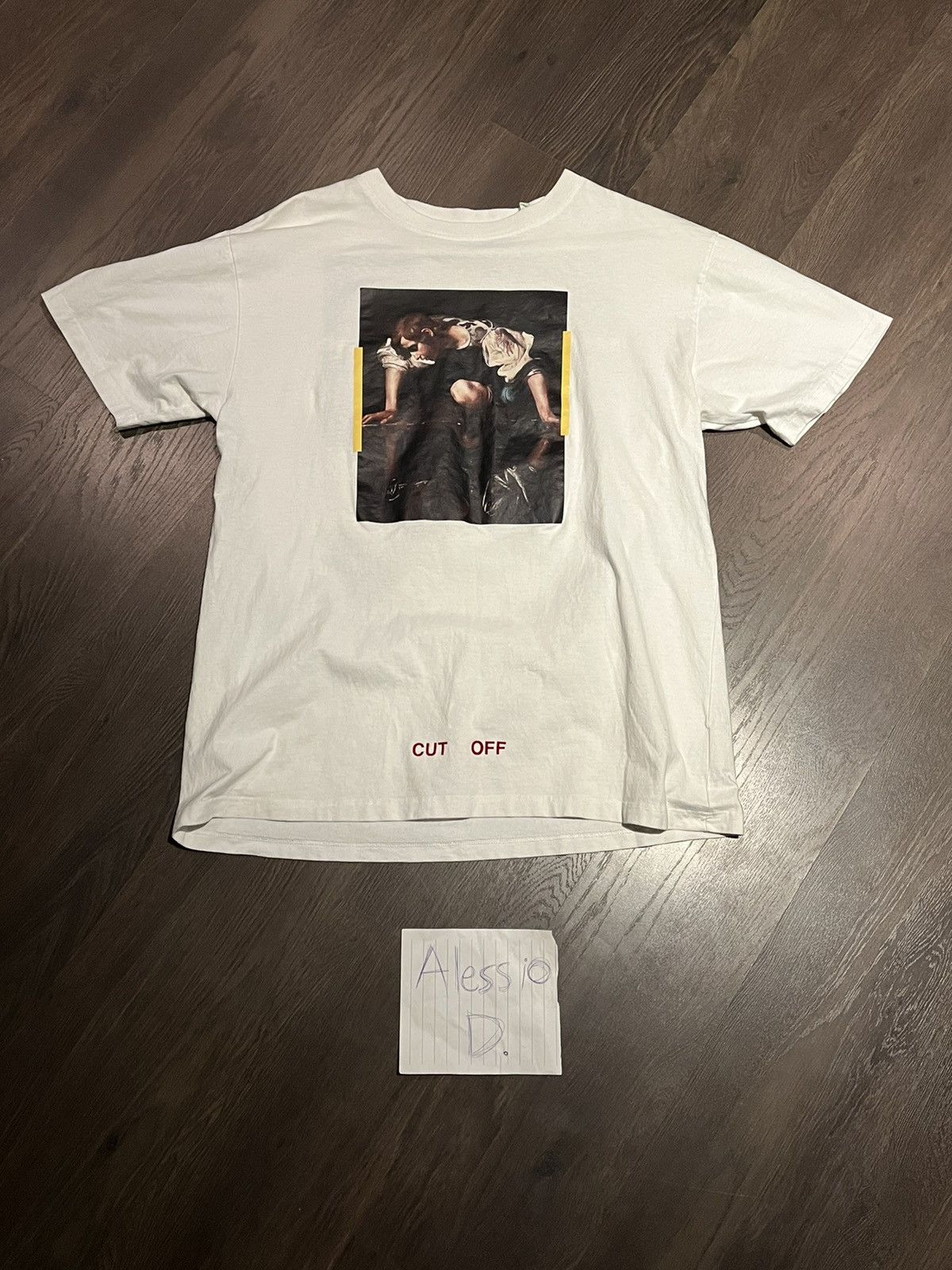 Off White Off white narciso tee shirt rare 2016 authentic size L Grailed