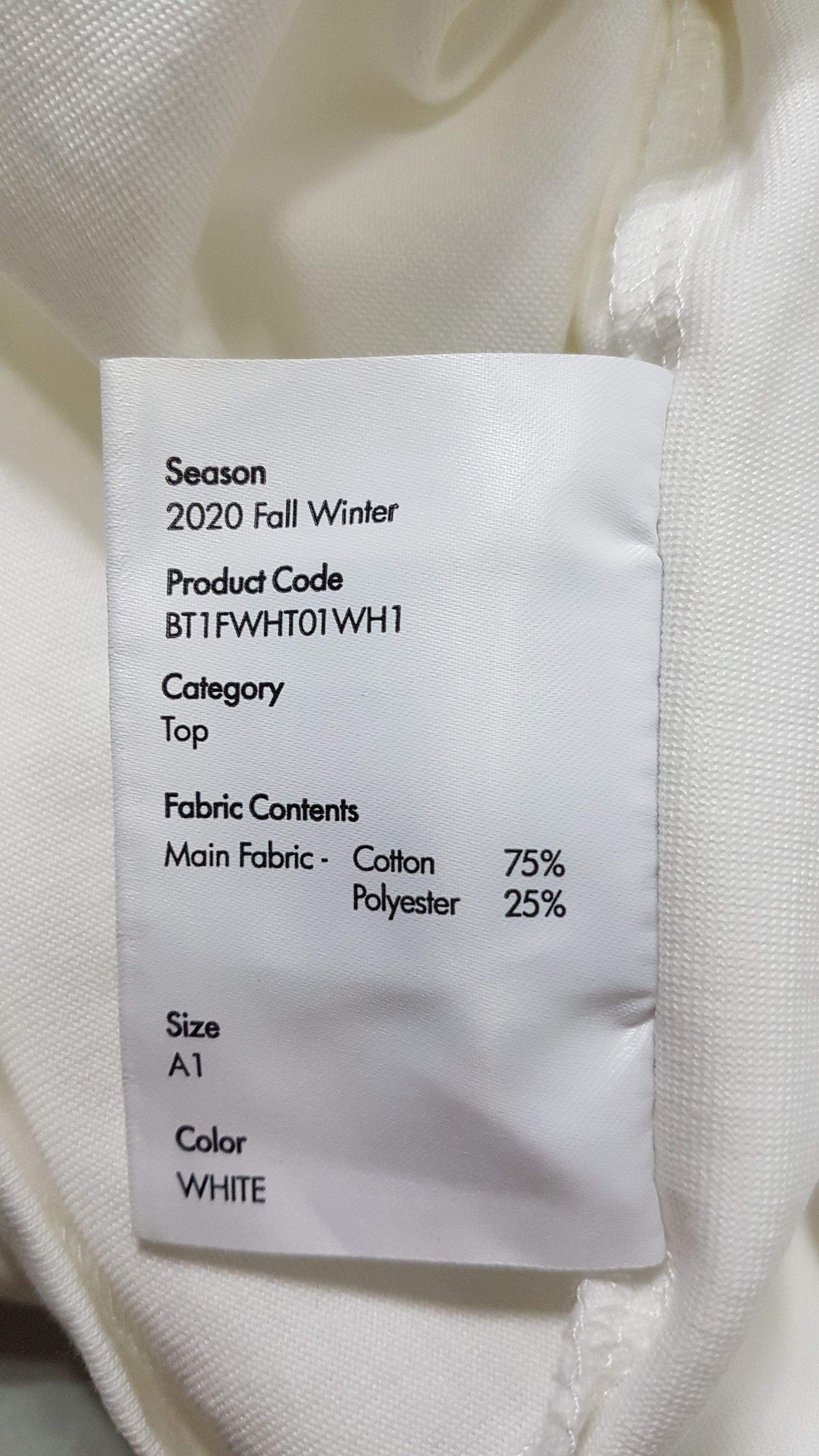 Ader Error Ader Error Fall-Winter 2020 Embroidered Logo T-Shirt Size US S / EU 44-46 / 1 - 10 Thumbnail