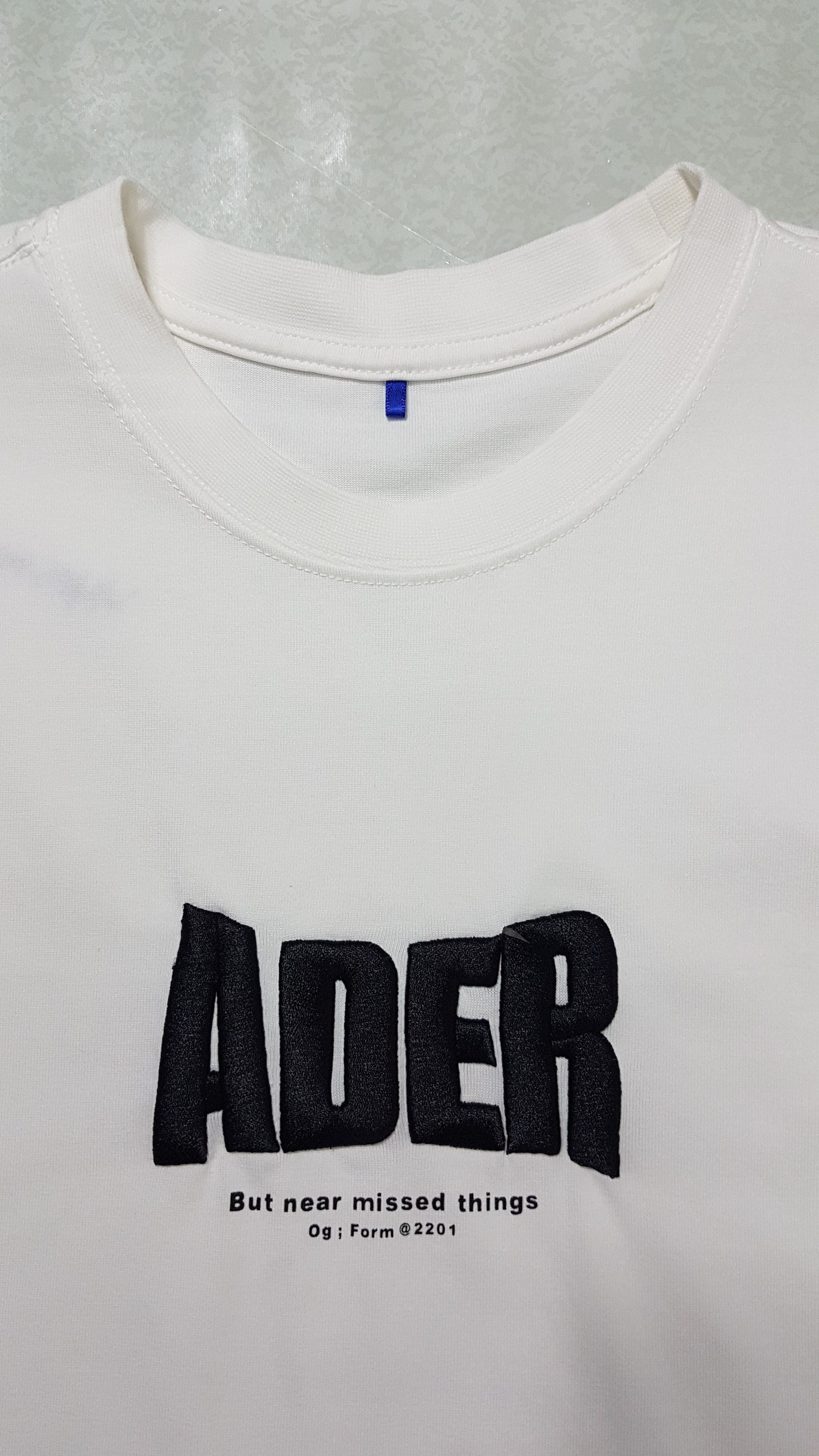 Ader Error Ader Error Fall-Winter 2020 Embroidered Logo T-Shirt Size US S / EU 44-46 / 1 - 6 Thumbnail