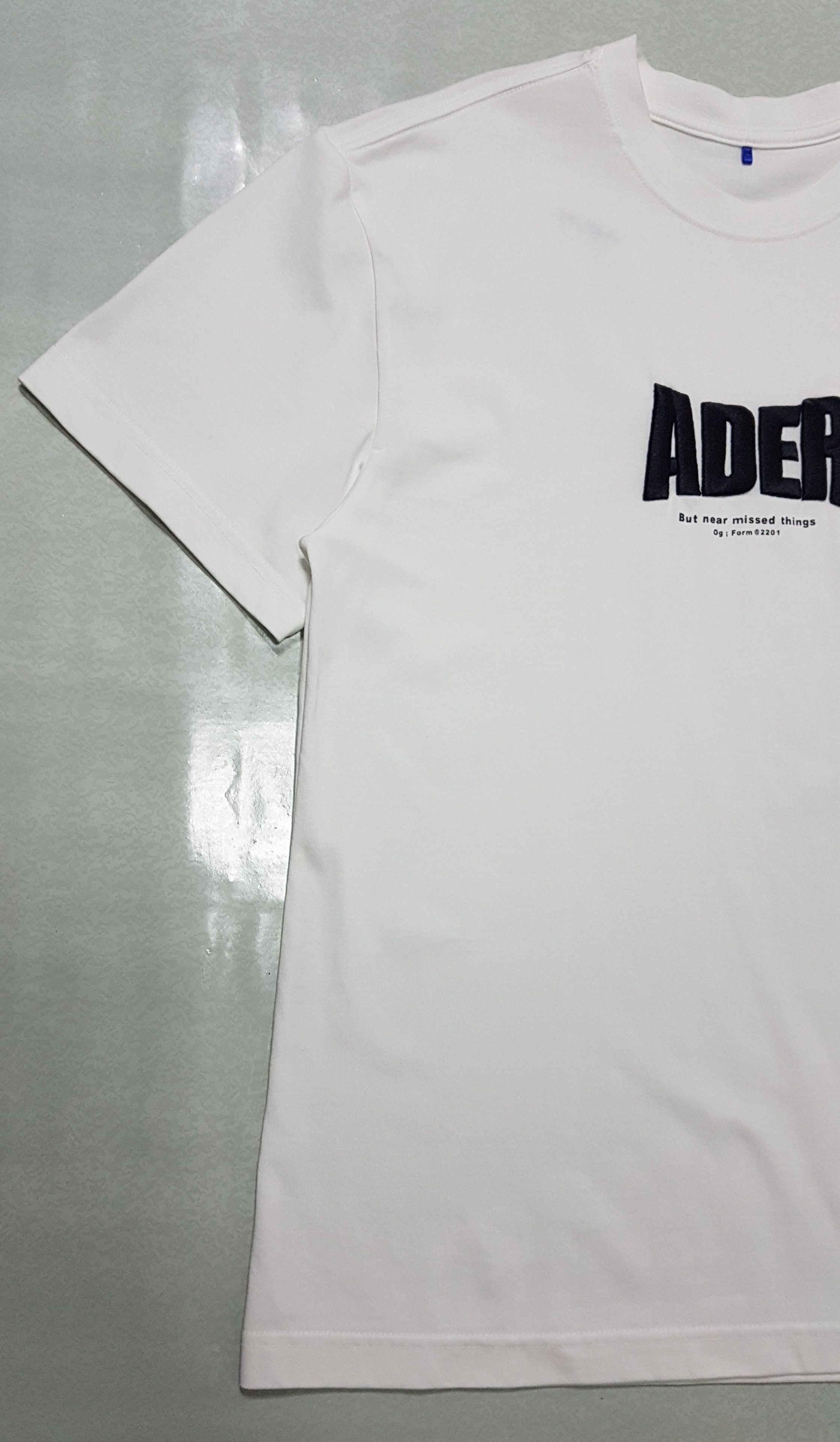 Ader Error Ader Error Fall-Winter 2020 Embroidered Logo T-Shirt Size US S / EU 44-46 / 1 - 4 Thumbnail