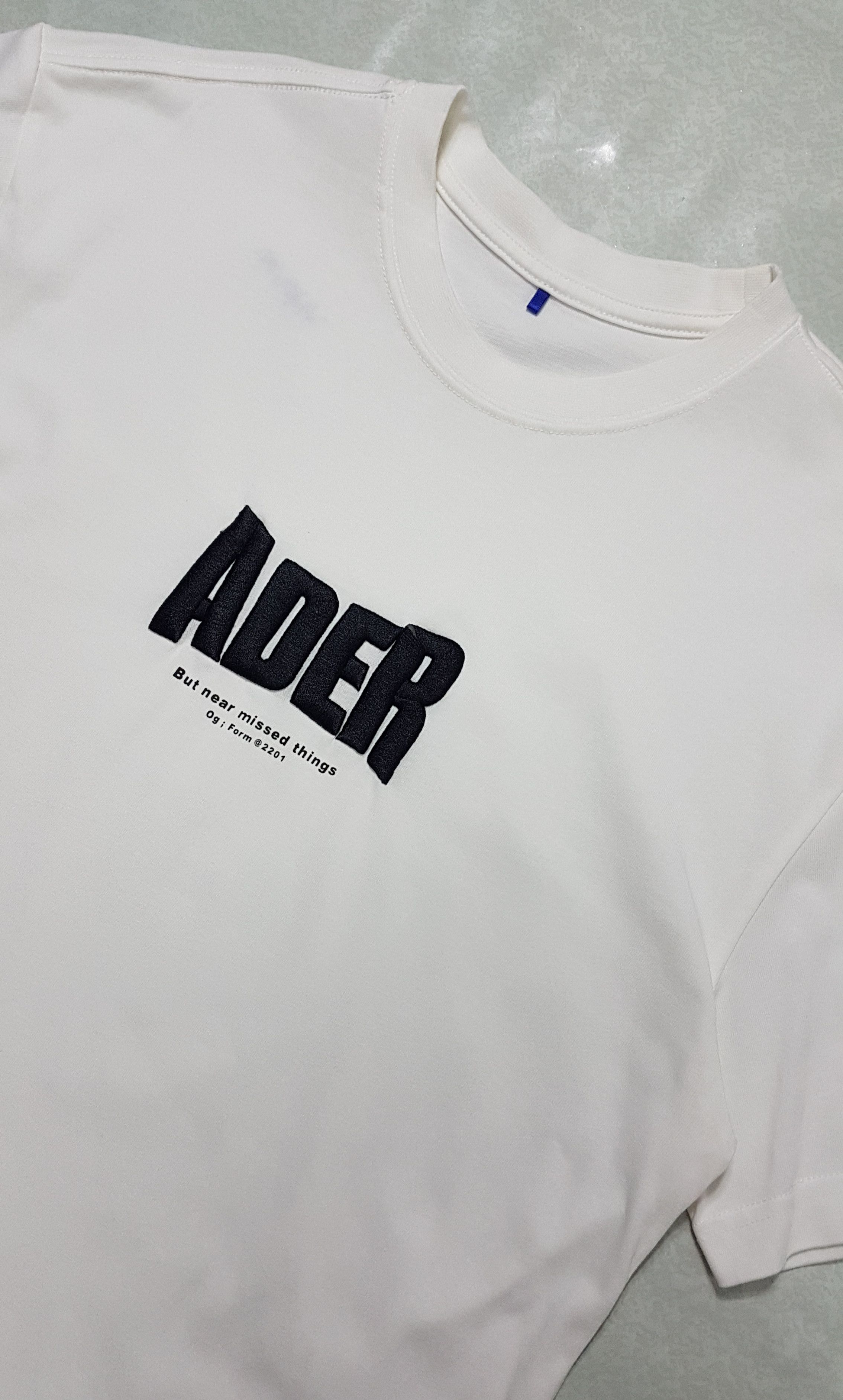Ader Error Ader Error Fall-Winter 2020 Embroidered Logo T-Shirt Size US S / EU 44-46 / 1 - 3 Thumbnail