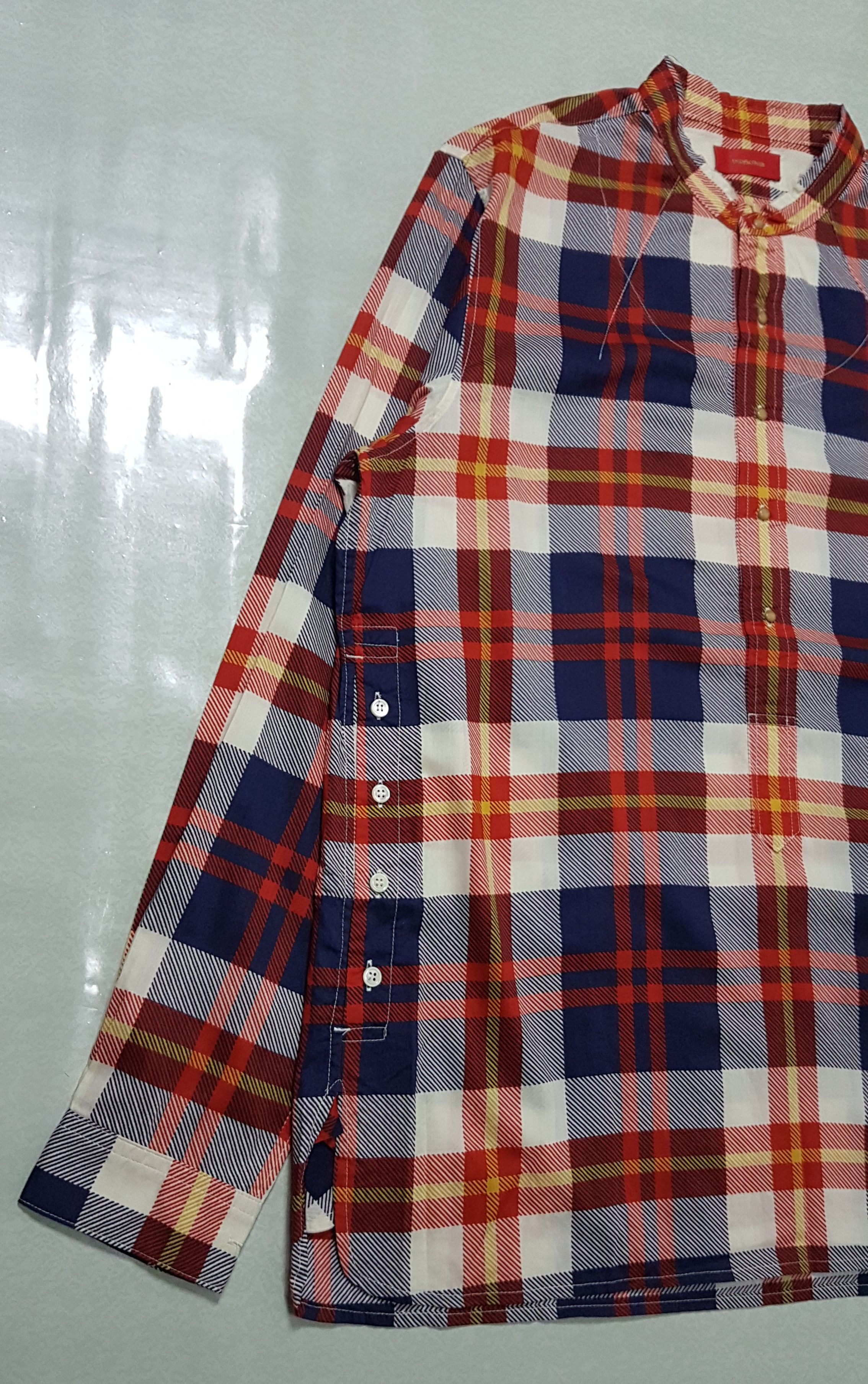 Jun Takahashi Undercover Autumn-Winter 2015 Pullover Check Shirt Size US M / EU 48-50 / 2 - 3 Thumbnail