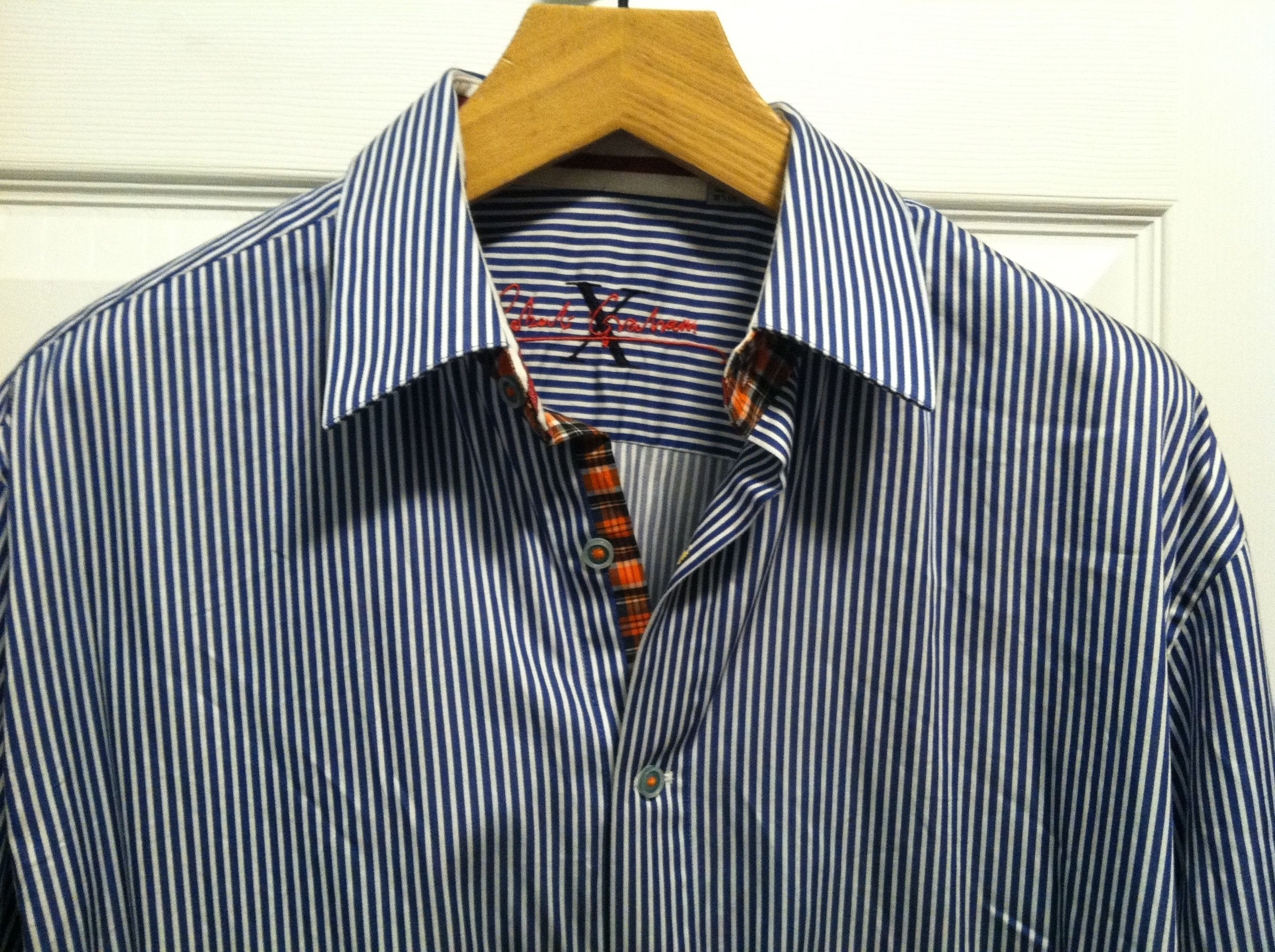 Robert Graham ROBERT GRAHAM MEN'S SHIRT XL Size US XL / EU 56 / 4 - 2 Thumbnail