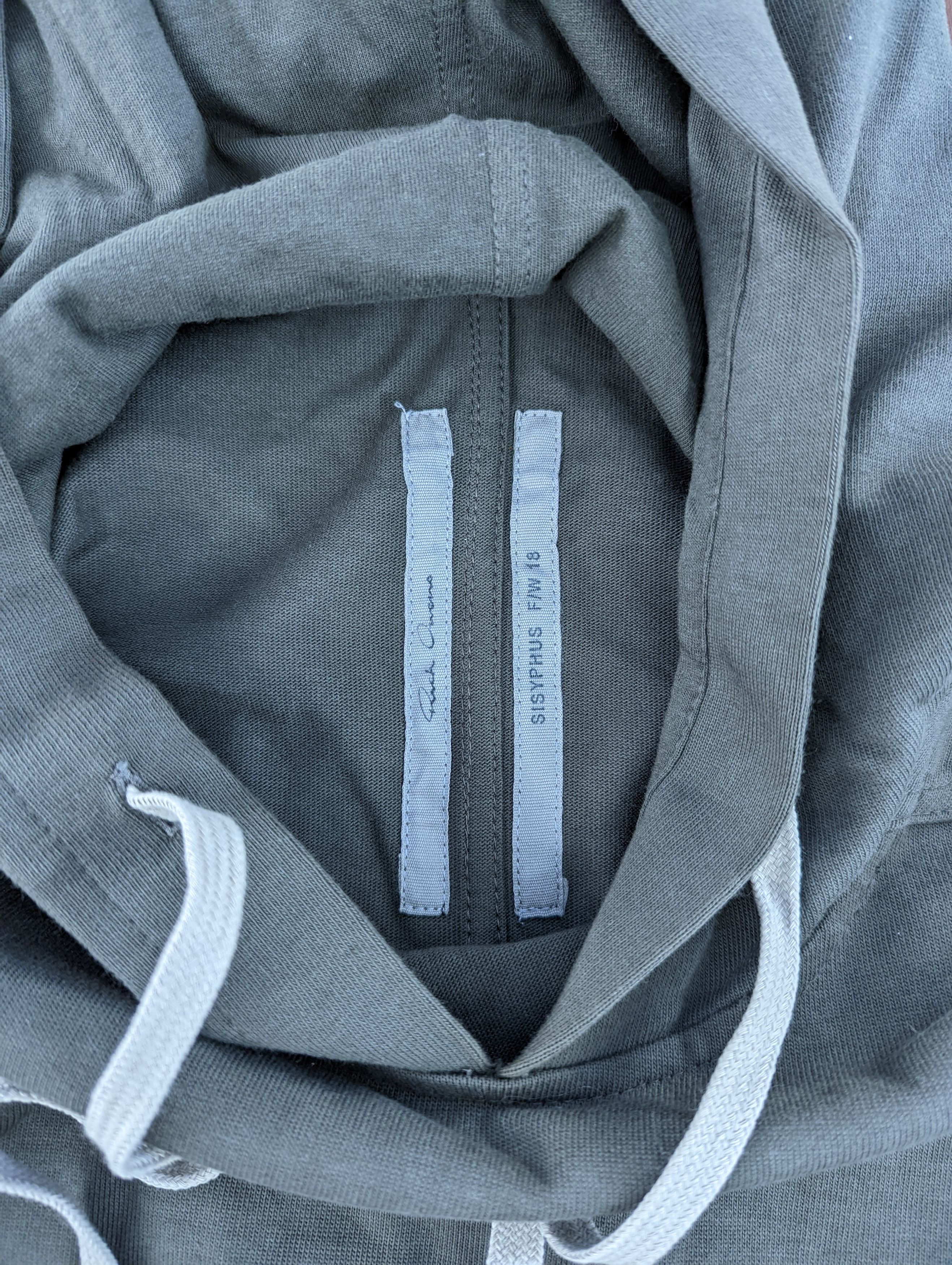 Rick Owens Hoody FW18 Size US L / EU 52-54 / 3 - 2 Thumbnail