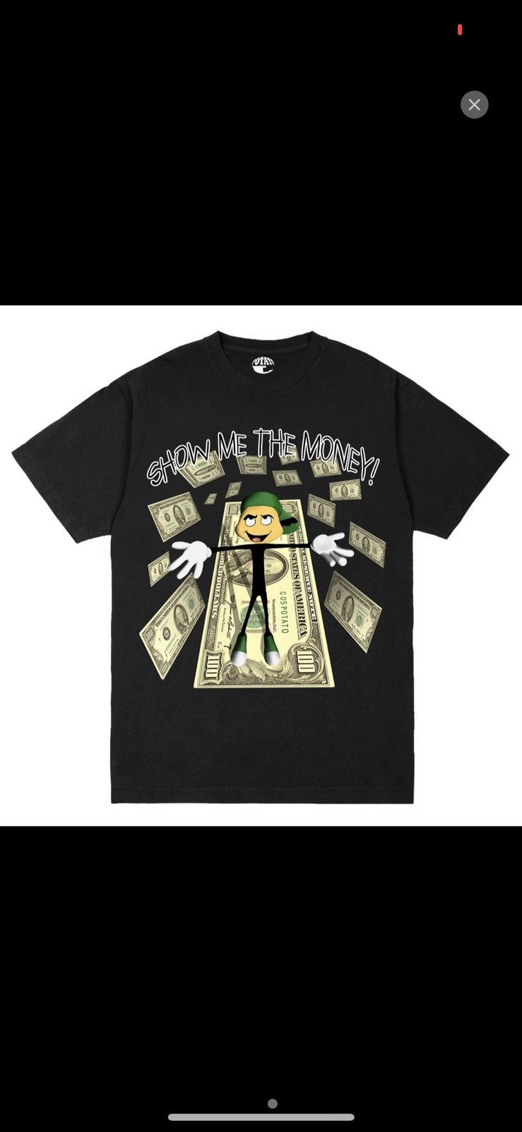 Imran Potato Show Me The Money Shirt