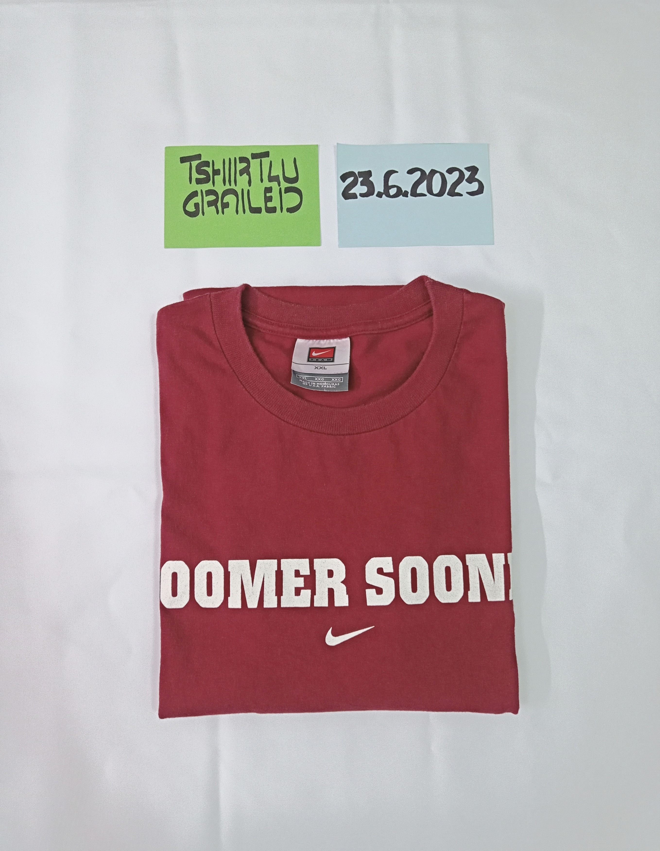 Nike 2XL XXL VINTAGE NIKE OKLAHOMA SOONERS Size US XXL / EU 58 / 5 - 9 Thumbnail