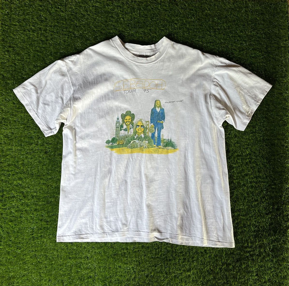 Band Tees × Vintage Vintage Tour 1995 SEBADOH Band Tshirt Size US XL / EU 56 / 4 - 1 Thumbnail