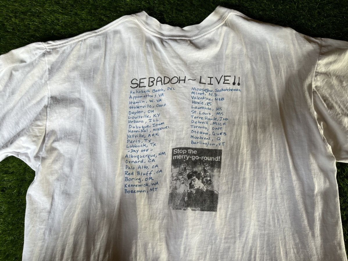 Band Tees × Vintage Vintage Tour 1995 SEBADOH Band Tshirt Size US XL / EU 56 / 4 - 8 Thumbnail