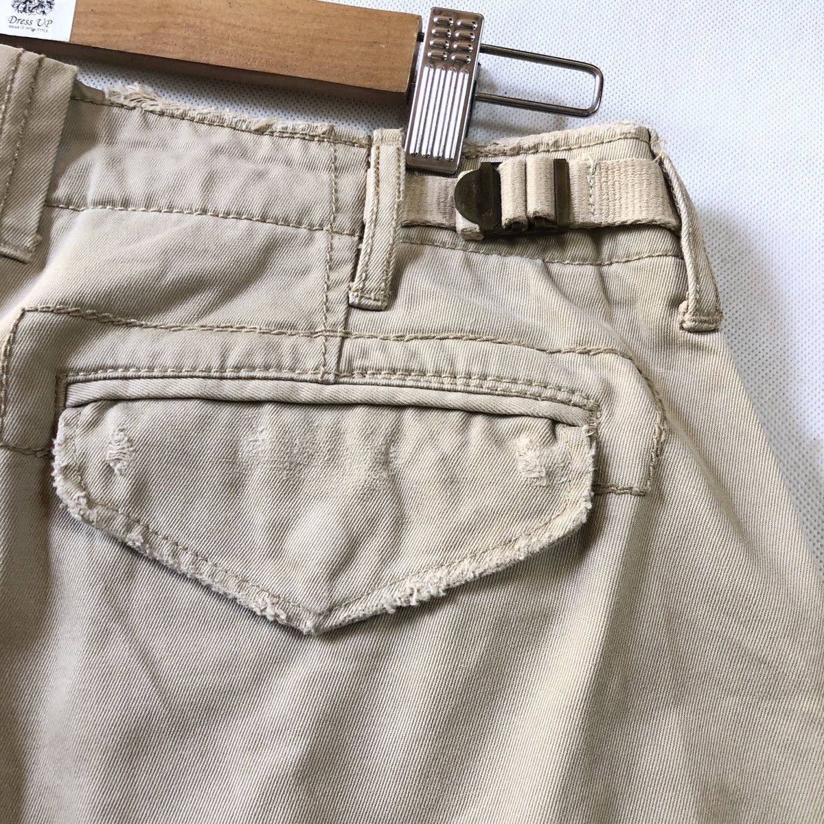 Polo Ralph Lauren × Ralph Lauren Polo Ralph Lauren Multipocket Distressed Design Cargo Pant Size US 32 / EU 48 - 18 Thumbnail