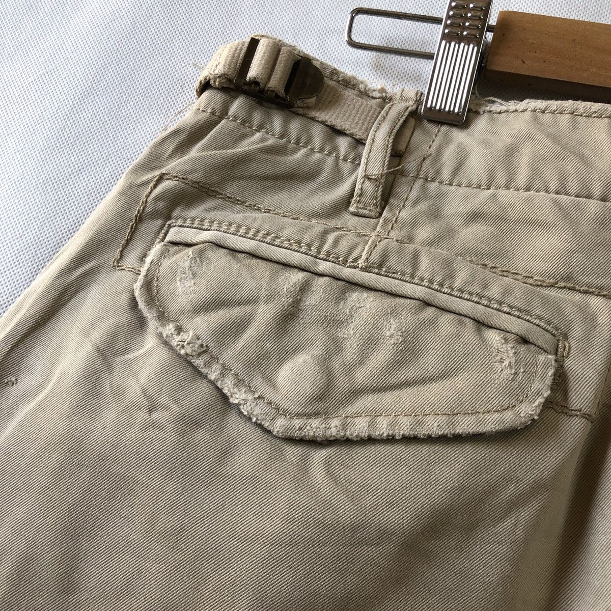 Polo Ralph Lauren × Ralph Lauren Polo Ralph Lauren Multipocket Distressed Design Cargo Pant Size US 32 / EU 48 - 19 Thumbnail