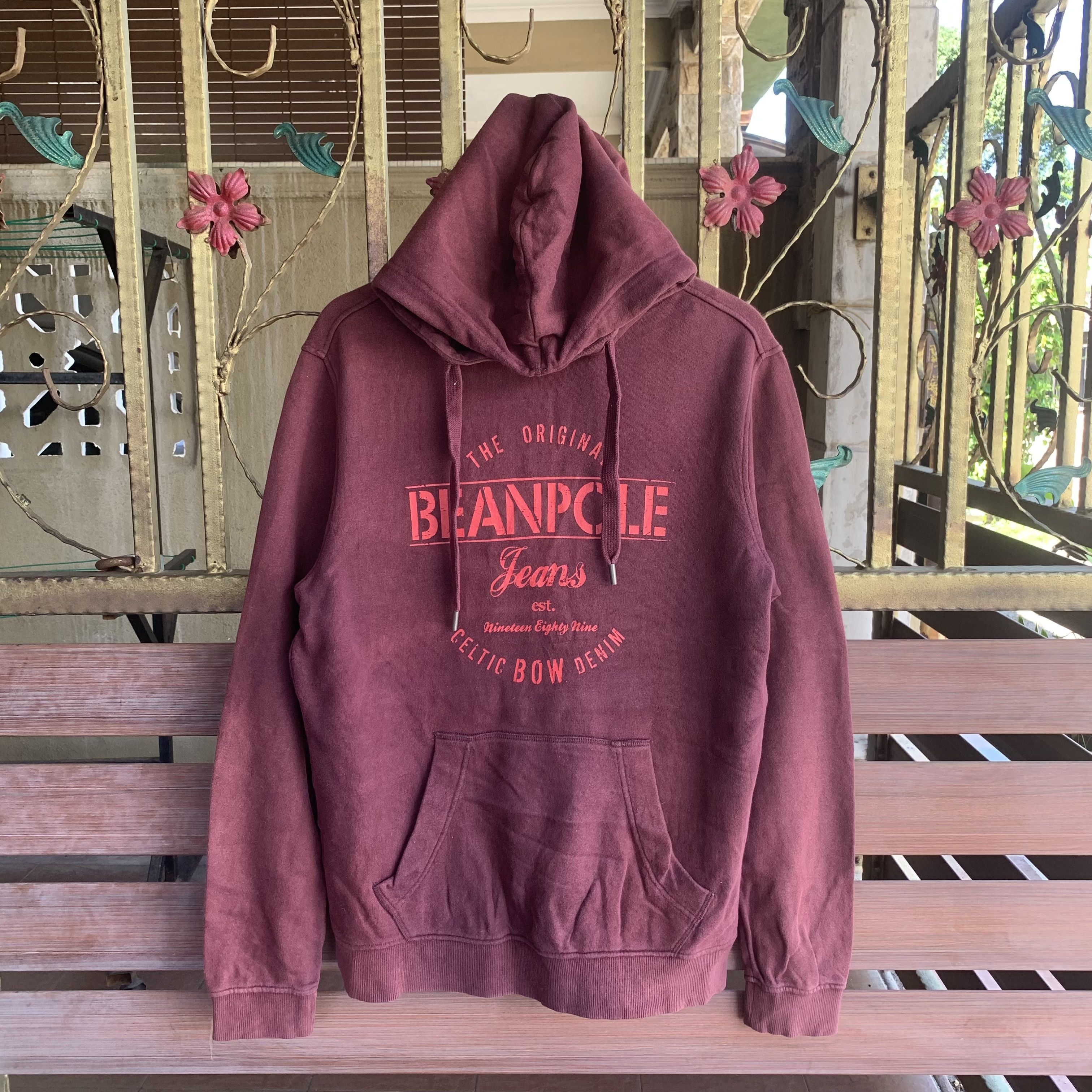 BEANPOLE Vintage Bean Pole Hoodie Faded Pullover Jumper Sweater Size US M / EU 48-50 / 2 - 1 Thumbnail