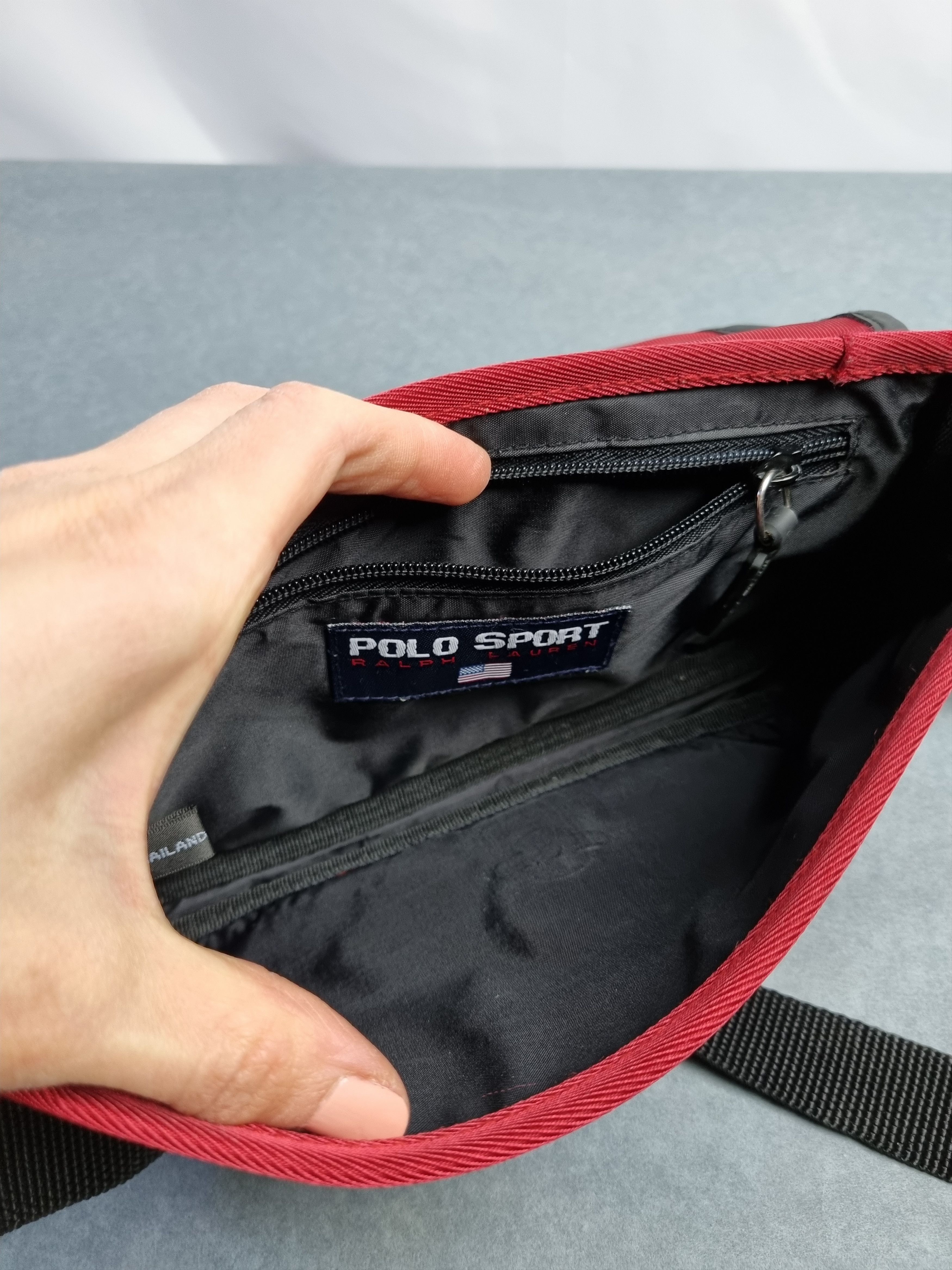Polo Ralph Lauren × Ralph Lauren × Vintage Rare Polo Sport Ralph Lauren Cross Body Bag Size ONE SIZE - 8 Thumbnail