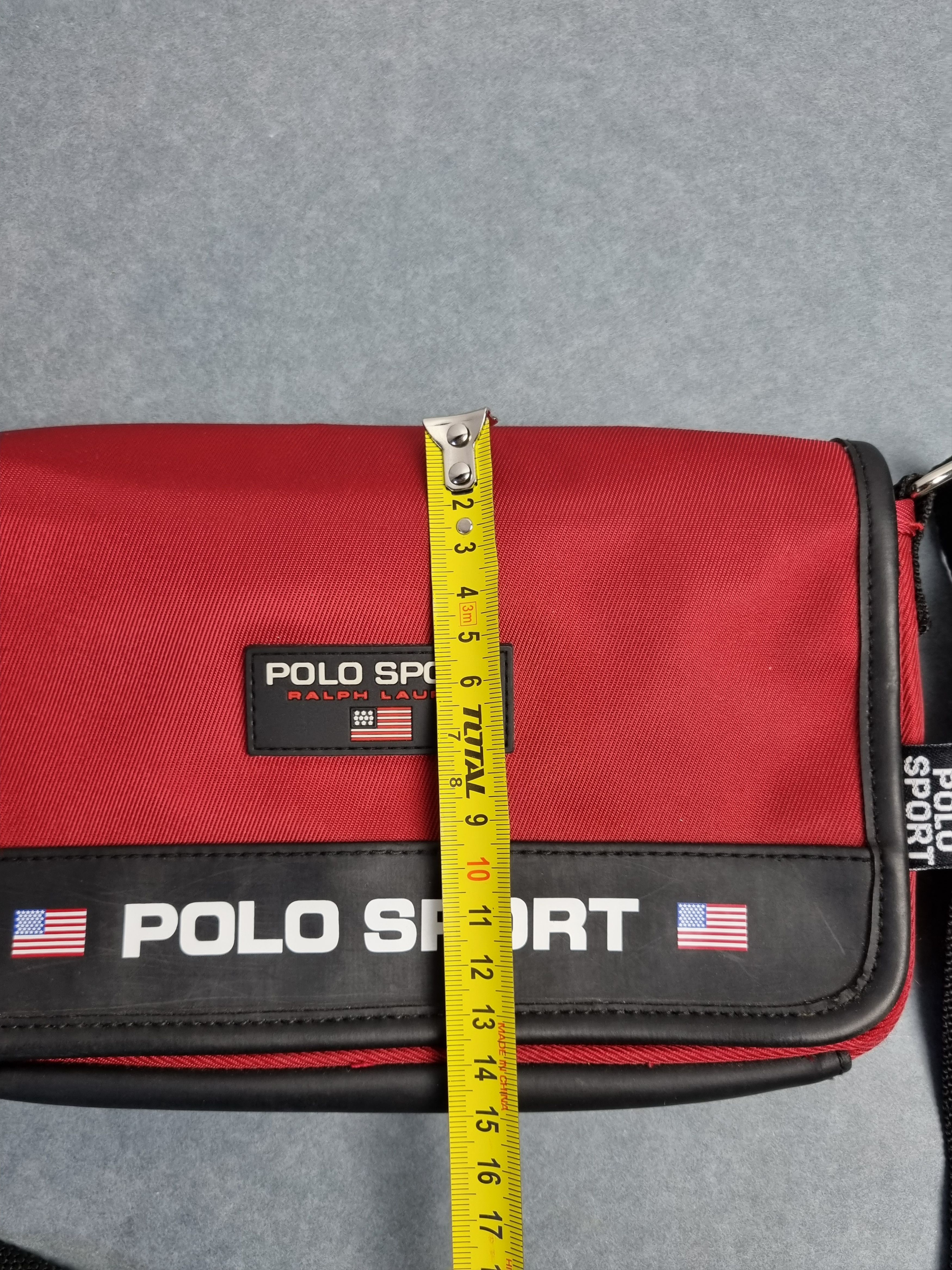 Polo Ralph Lauren × Ralph Lauren × Vintage Rare Polo Sport Ralph Lauren Cross Body Bag Size ONE SIZE - 11 Thumbnail