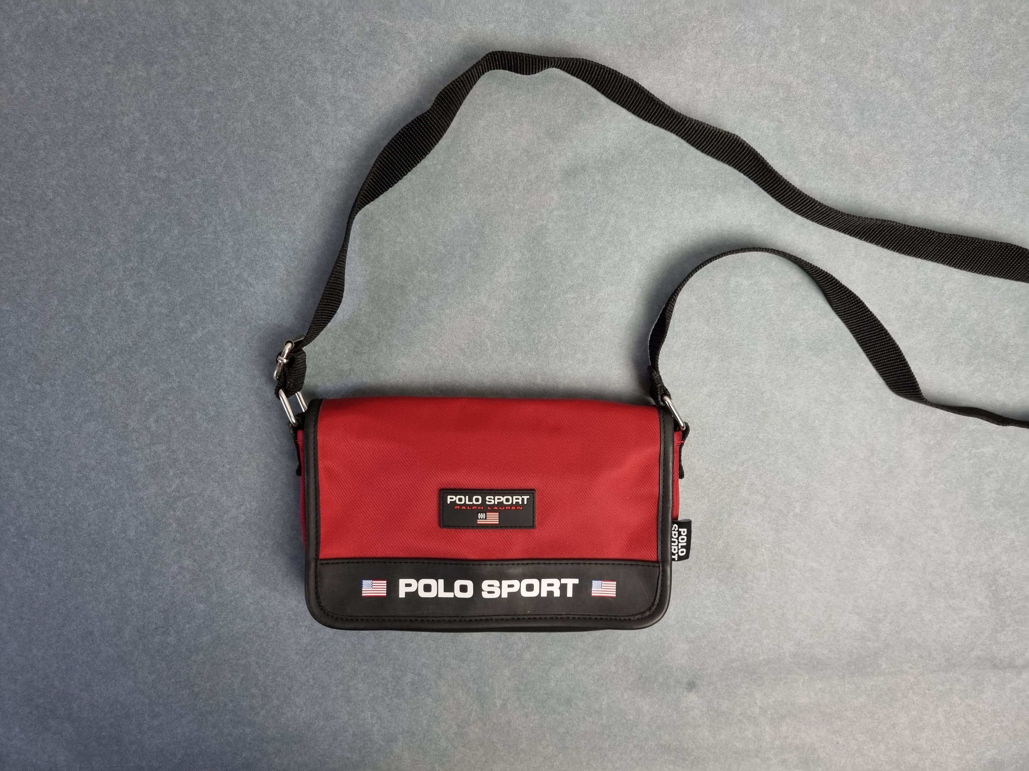 Polo Ralph Lauren × Ralph Lauren × Vintage Rare Polo Sport Ralph Lauren Cross Body Bag Size ONE SIZE - 18 Thumbnail
