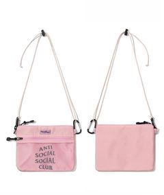 Anti Social Social Club DS ASSC Garden Grove Pink Bag Set SupreMe