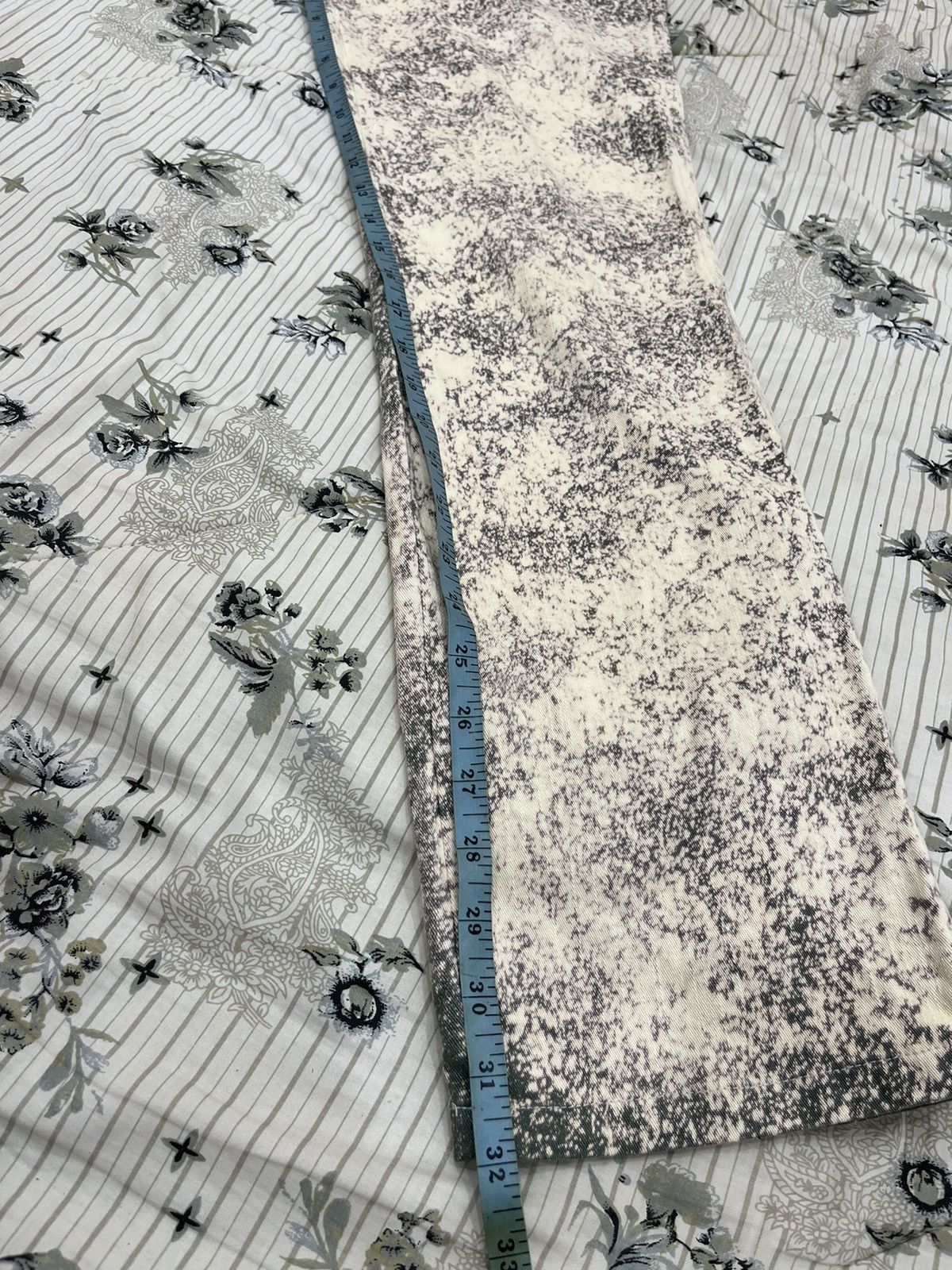 Japanese Brand K. CITRINE CHAKRA CUSTOM MADE ACID WASH STYLE Size US 33 - 16 Thumbnail