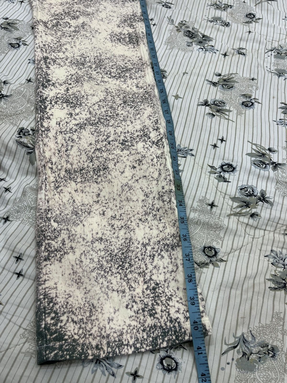 Japanese Brand K. CITRINE CHAKRA CUSTOM MADE ACID WASH STYLE Size US 33 - 17 Thumbnail
