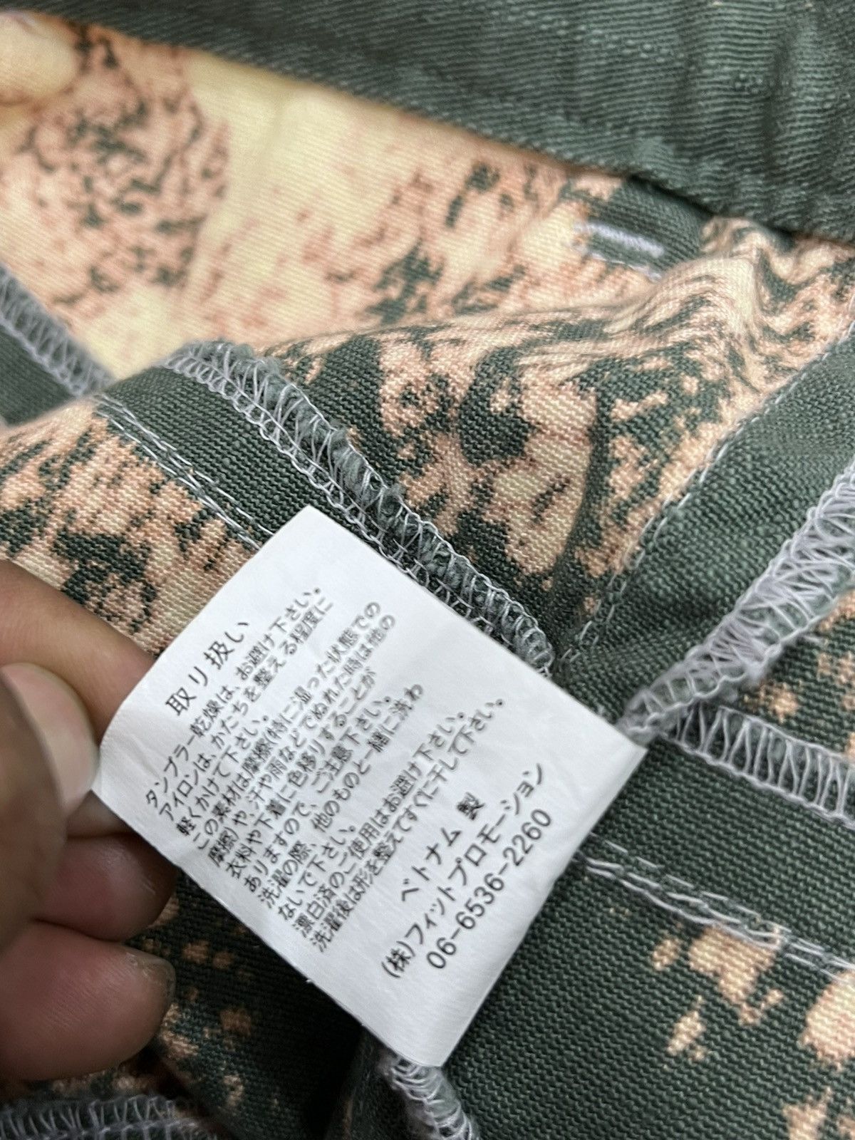 Japanese Brand K. CITRINE CHAKRA CUSTOM MADE ACID WASH STYLE Size US 33 - 9 Thumbnail