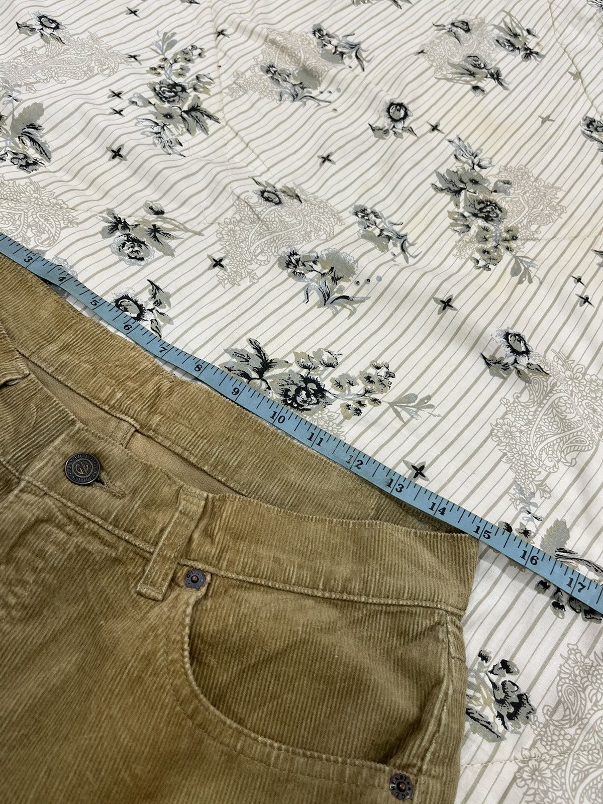 Vintage N. VINTAGE GL HEART BY BIG JOHN CORDUROY DENIM Size US 30 / EU 46 - 7 Thumbnail