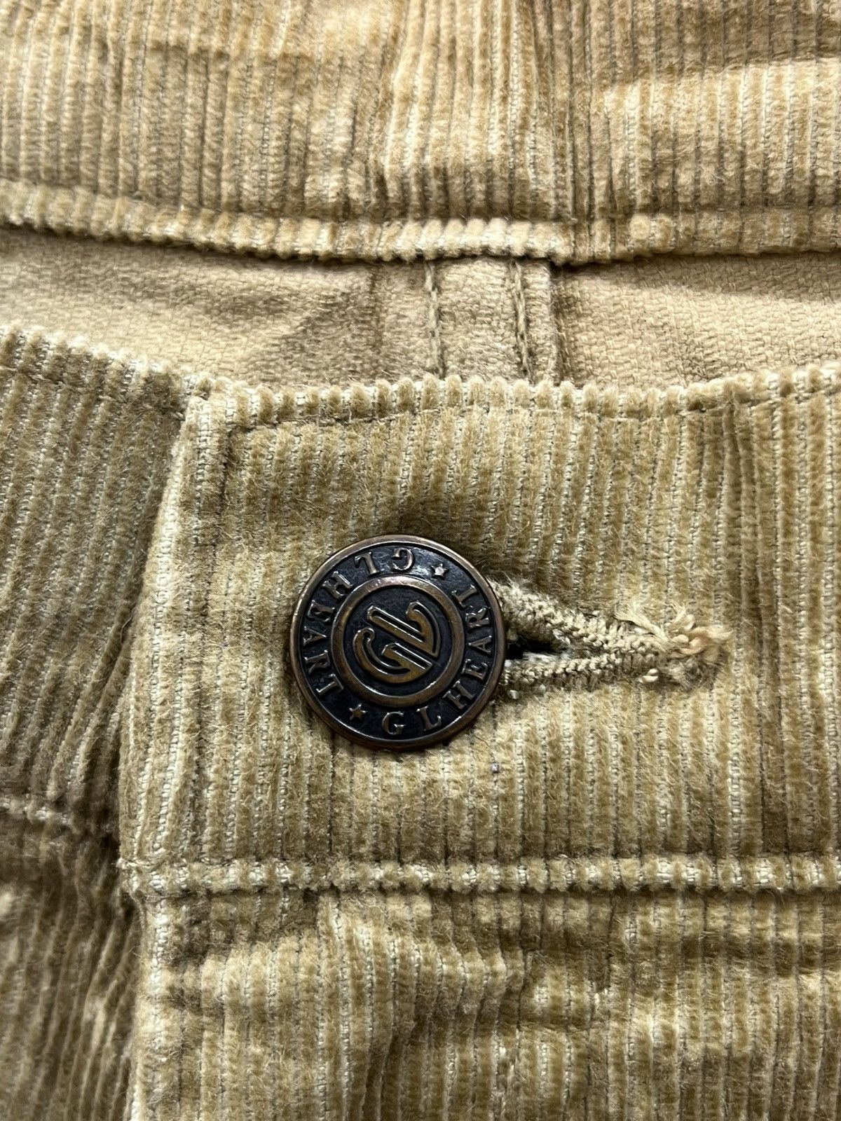 Vintage N. VINTAGE GL HEART BY BIG JOHN CORDUROY DENIM Size US 30 / EU 46 - 4 Thumbnail