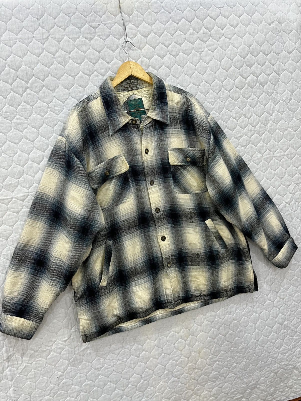 Vintage P. VINTAGE BAYLEAF FLANNEL JACKET Size US XL / EU 56 / 4 - 3 Thumbnail