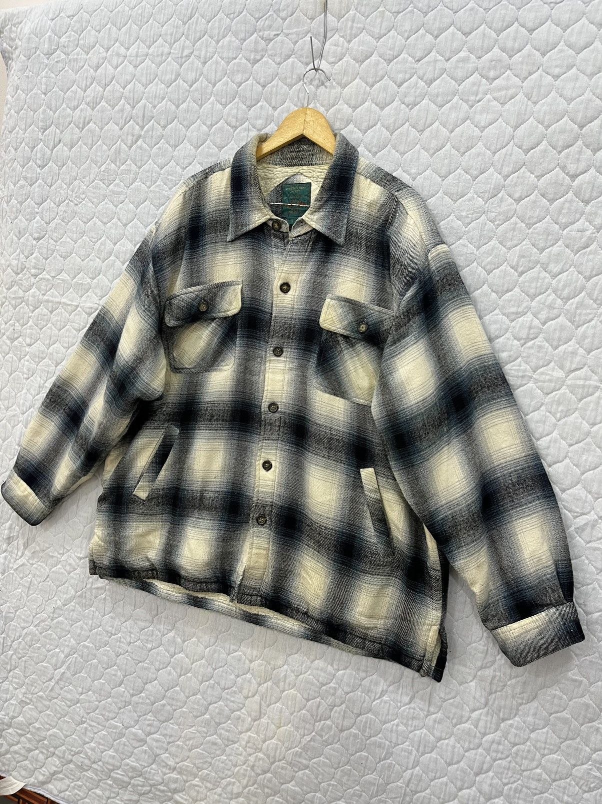 Vintage P. VINTAGE BAYLEAF FLANNEL JACKET Size US XL / EU 56 / 4 - 2 Thumbnail