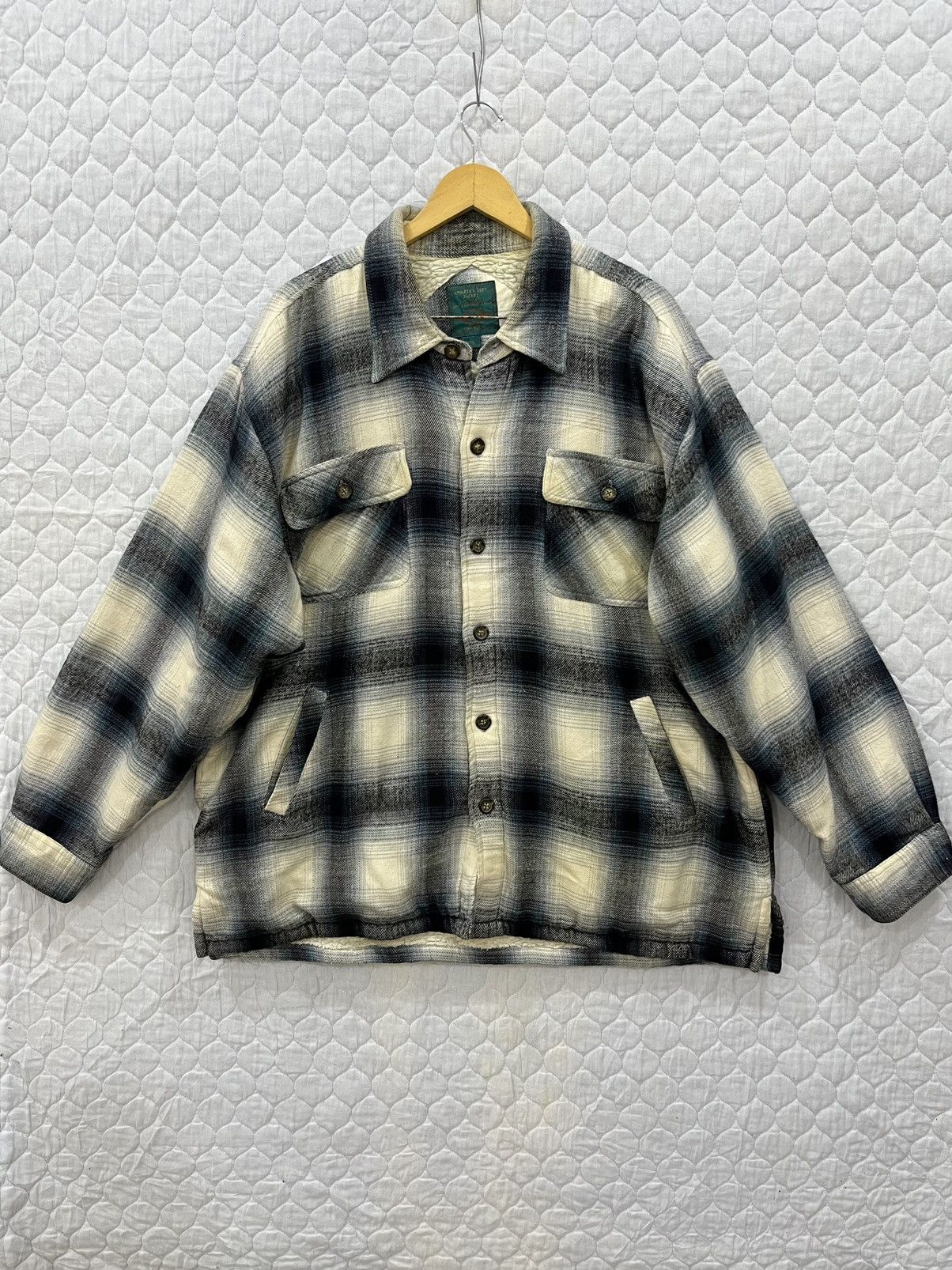 Vintage P. VINTAGE BAYLEAF FLANNEL JACKET Size US XL / EU 56 / 4 - 1 Thumbnail