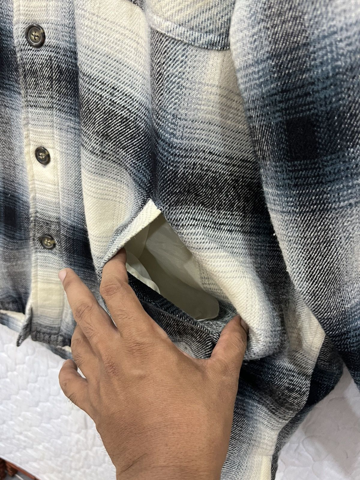 Vintage P. VINTAGE BAYLEAF FLANNEL JACKET Size US XL / EU 56 / 4 - 6 Thumbnail