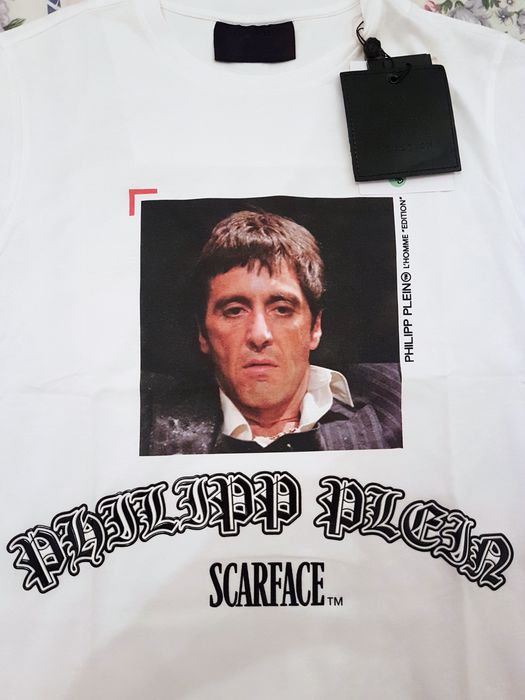 Philipp Plein Phillip Plein x SCARFACE logo t shirt Grailed