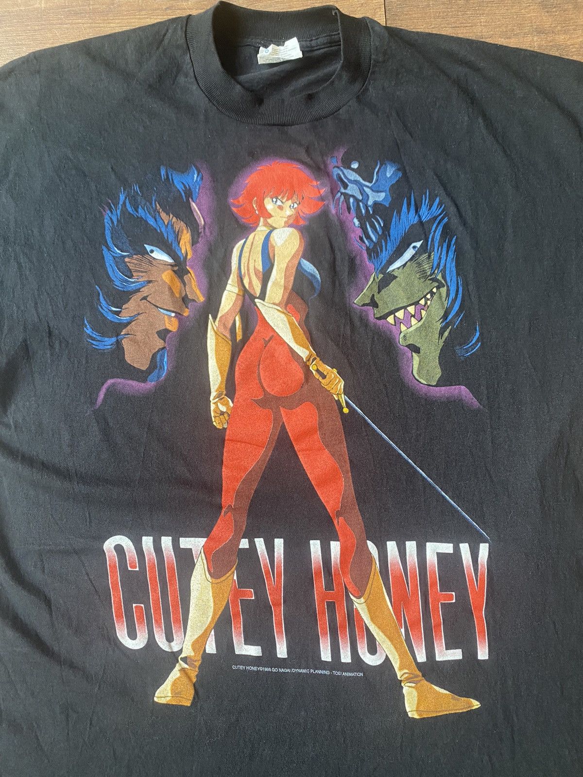 Vintage Vintage Black Cutey Honey 98' Tee | Grailed