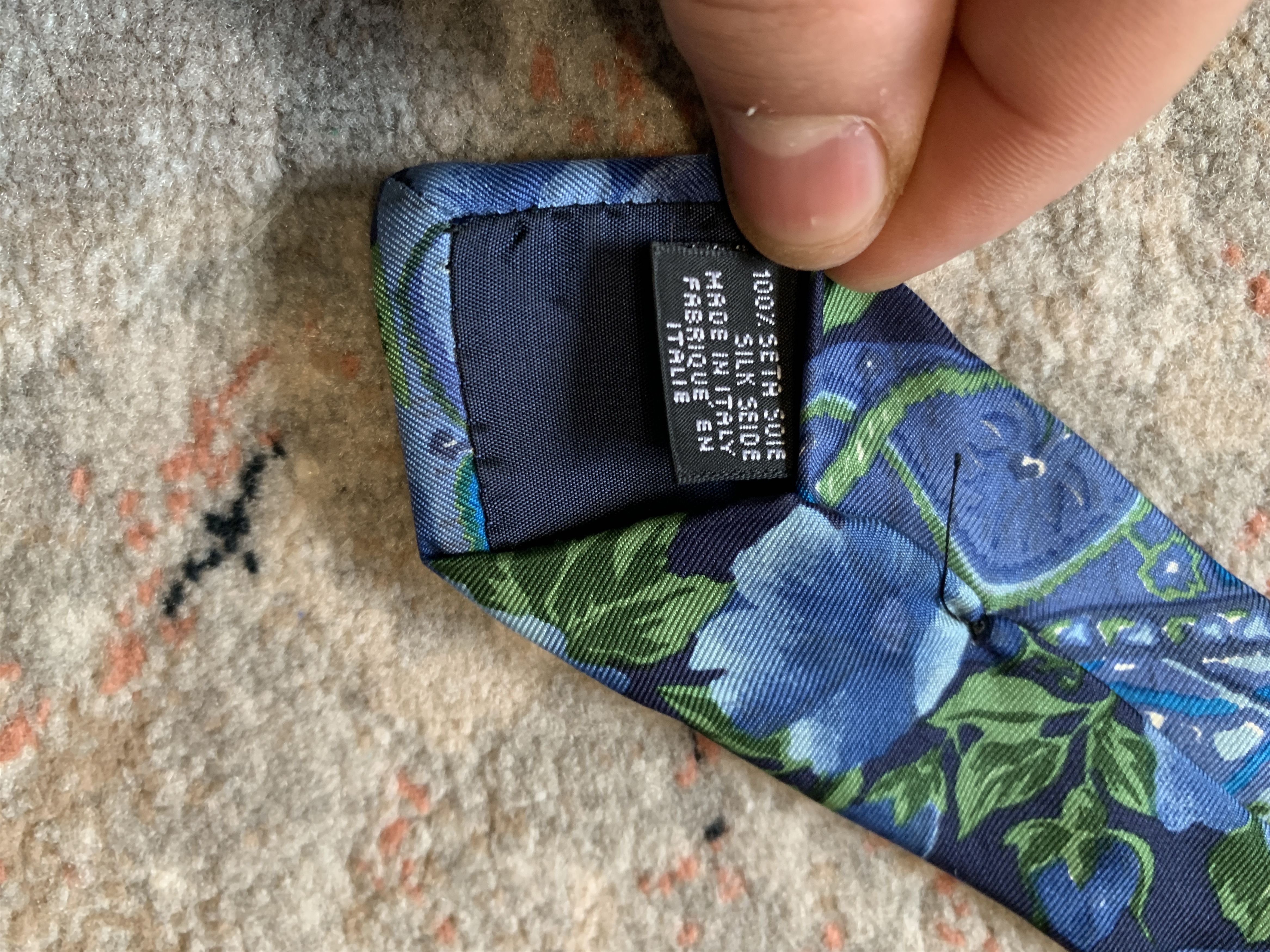 Kenzo Vintage Kenzo Silk Tie Size ONE SIZE - 4 Thumbnail