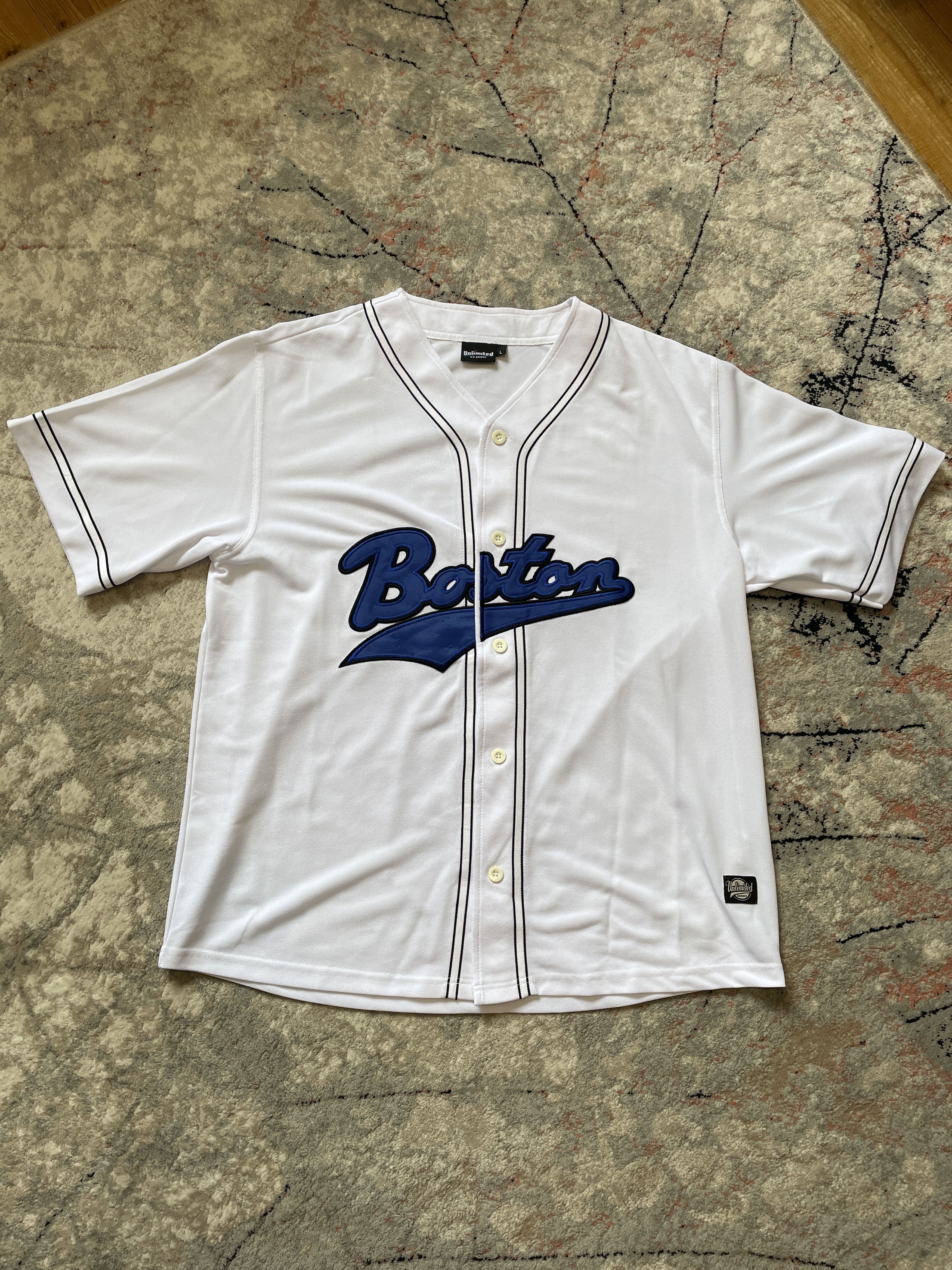 MLB Boston Red Sox Unlimited U.S. Sport Vintage Jersey Size US L / EU 52-54 / 3 - 1 Thumbnail