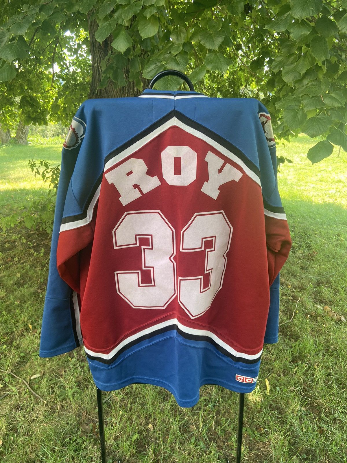 Ccm × NHL × Vintage CCM Patrick Roy NHL Vintage Size US XXL / EU 58 / 5 - 2 Thumbnail