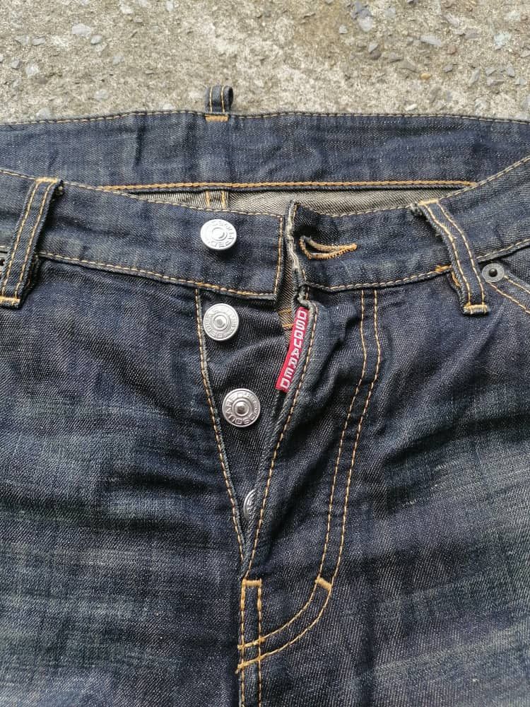 Dsquared2 Dsquared2 Fly Button Distressed Denim Jeans Size US 33 - 6 Thumbnail