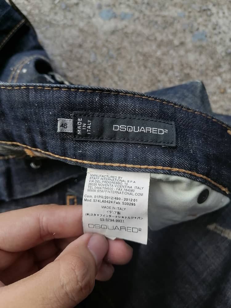Dsquared2 Dsquared2 Fly Button Distressed Denim Jeans Size US 33 - 5 Thumbnail