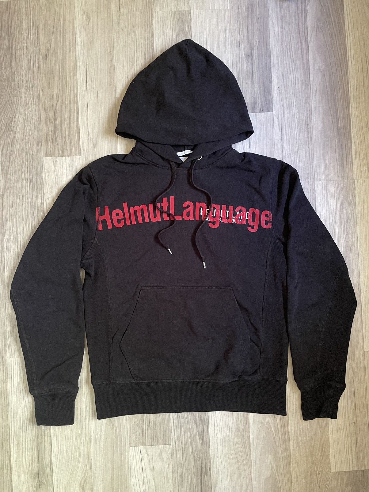 Helmut Lang Language Hoodie by Willie Norris