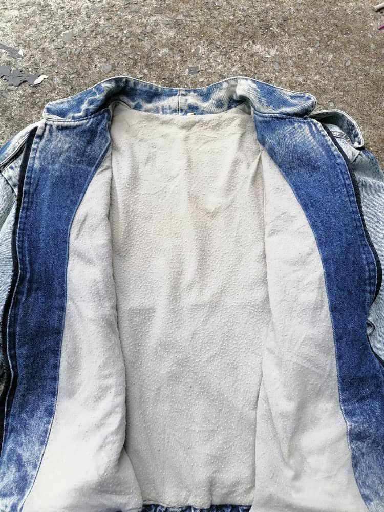 Vintage Vintage 80s Stone Washed Denim Jacket Size US S / EU 44-46 / 1 - 4 Thumbnail