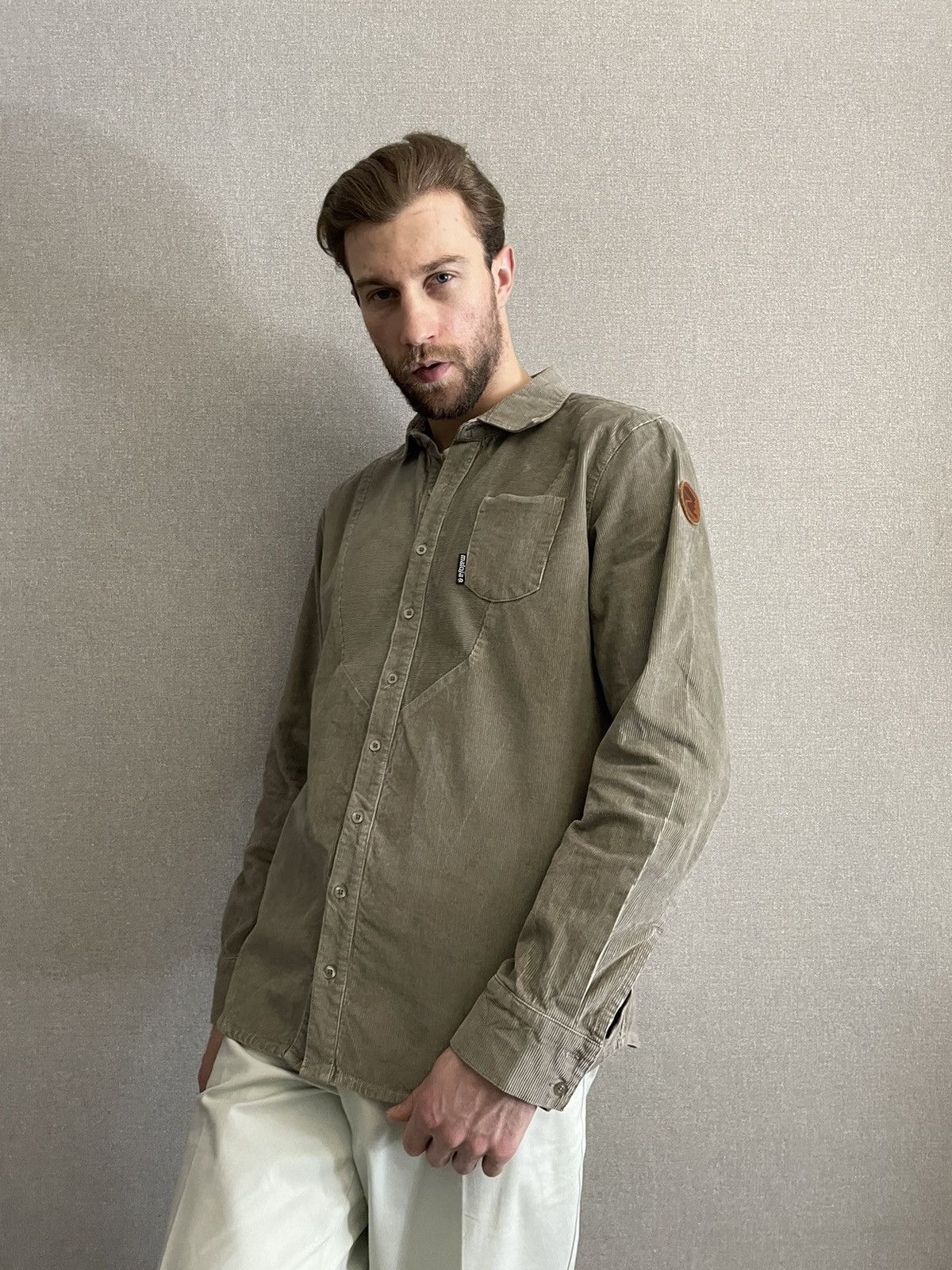 Maloja MALOJA MENS VELVET BEIGE SHIRT LONG SLEEVE SIZE XL Size US XL / EU 56 / 4 - 5 Thumbnail