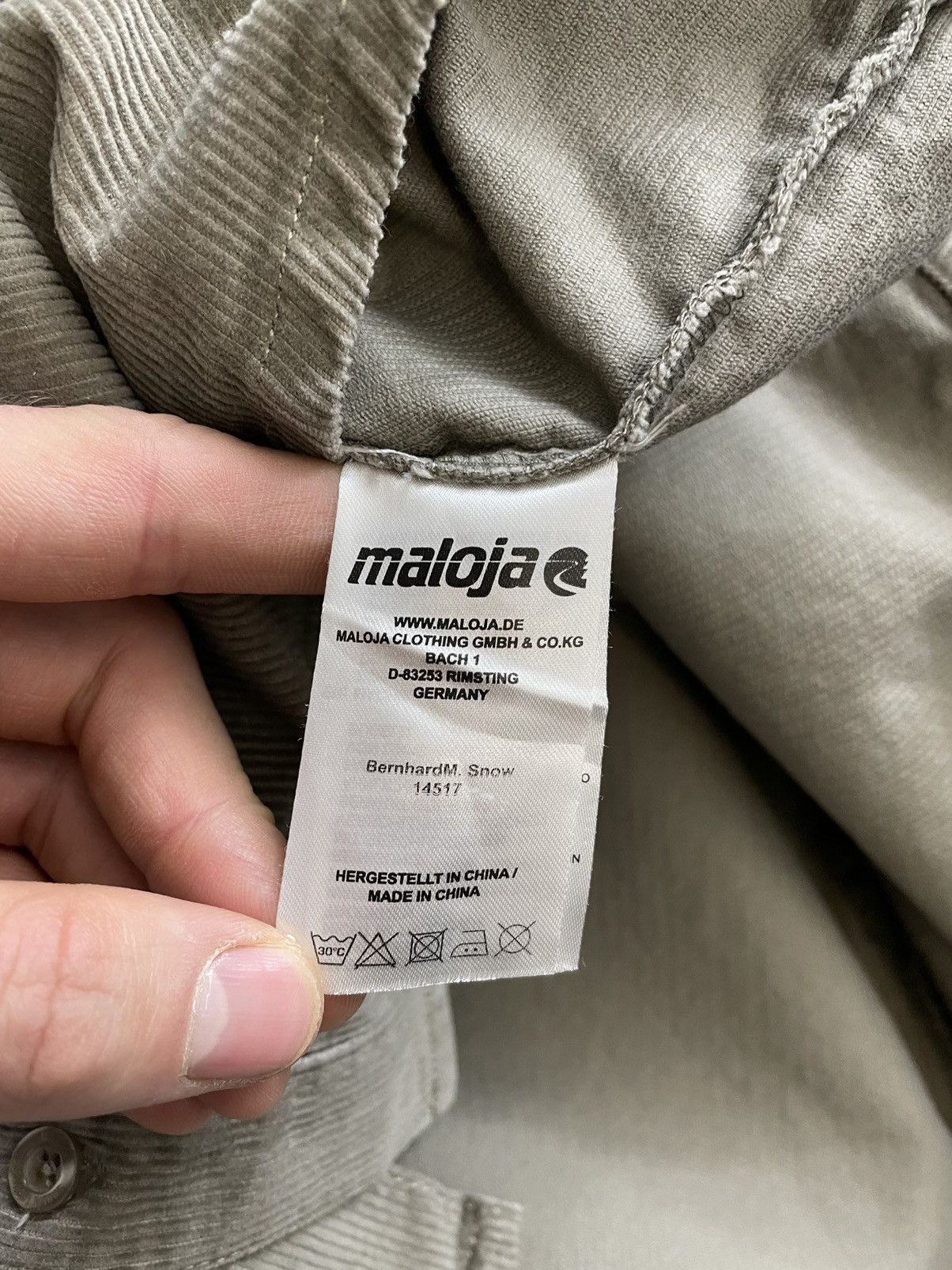 Maloja MALOJA MENS VELVET BEIGE SHIRT LONG SLEEVE SIZE XL Size US XL / EU 56 / 4 - 12 Thumbnail