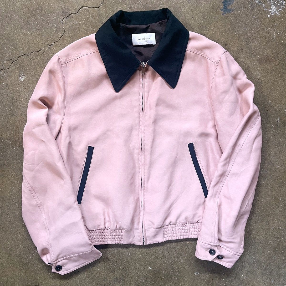 SECOND/LAYER EISENHOWER JACKET FLAMINGO