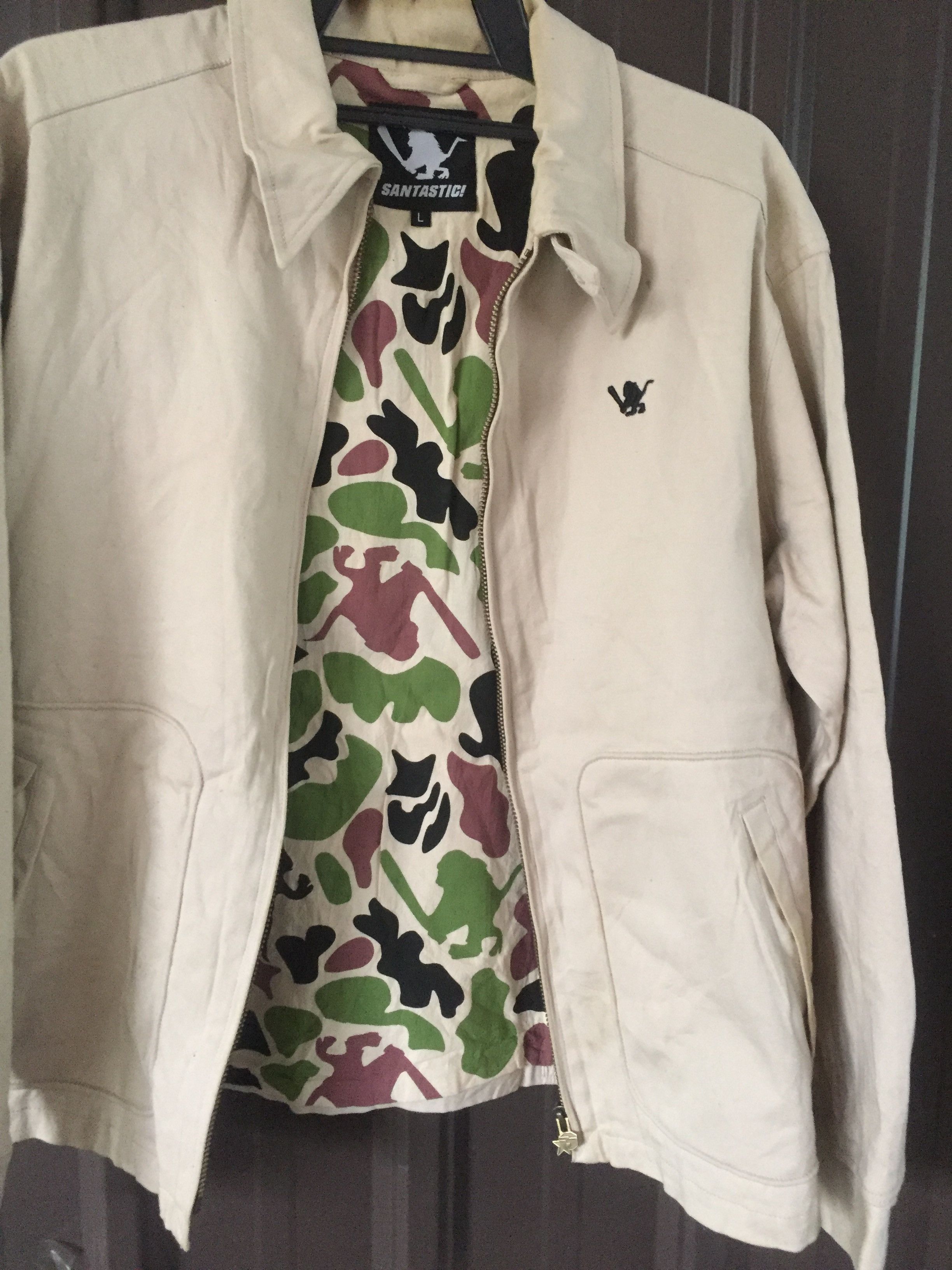 Beauty Beast × Japanese Brand Santastic! Japan Vintage Worker Style Jacket Size US M / EU 48-50 / 2 - 2 Thumbnail