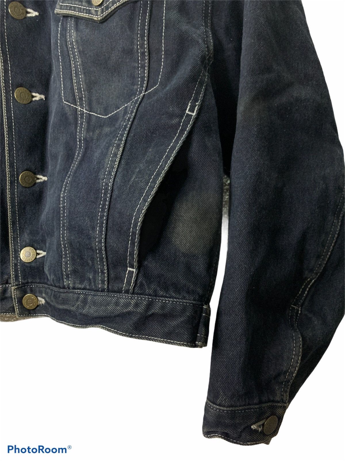 Kenzo Rare!!! kenzo Jeans Denim Jacket Embroidered Flower 🌹 Size US S / EU 44-46 / 1 - 4 Thumbnail