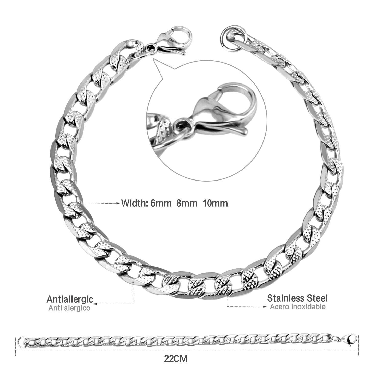 Jewelry Link Chains Bracelet Size ONE SIZE - 5 Thumbnail