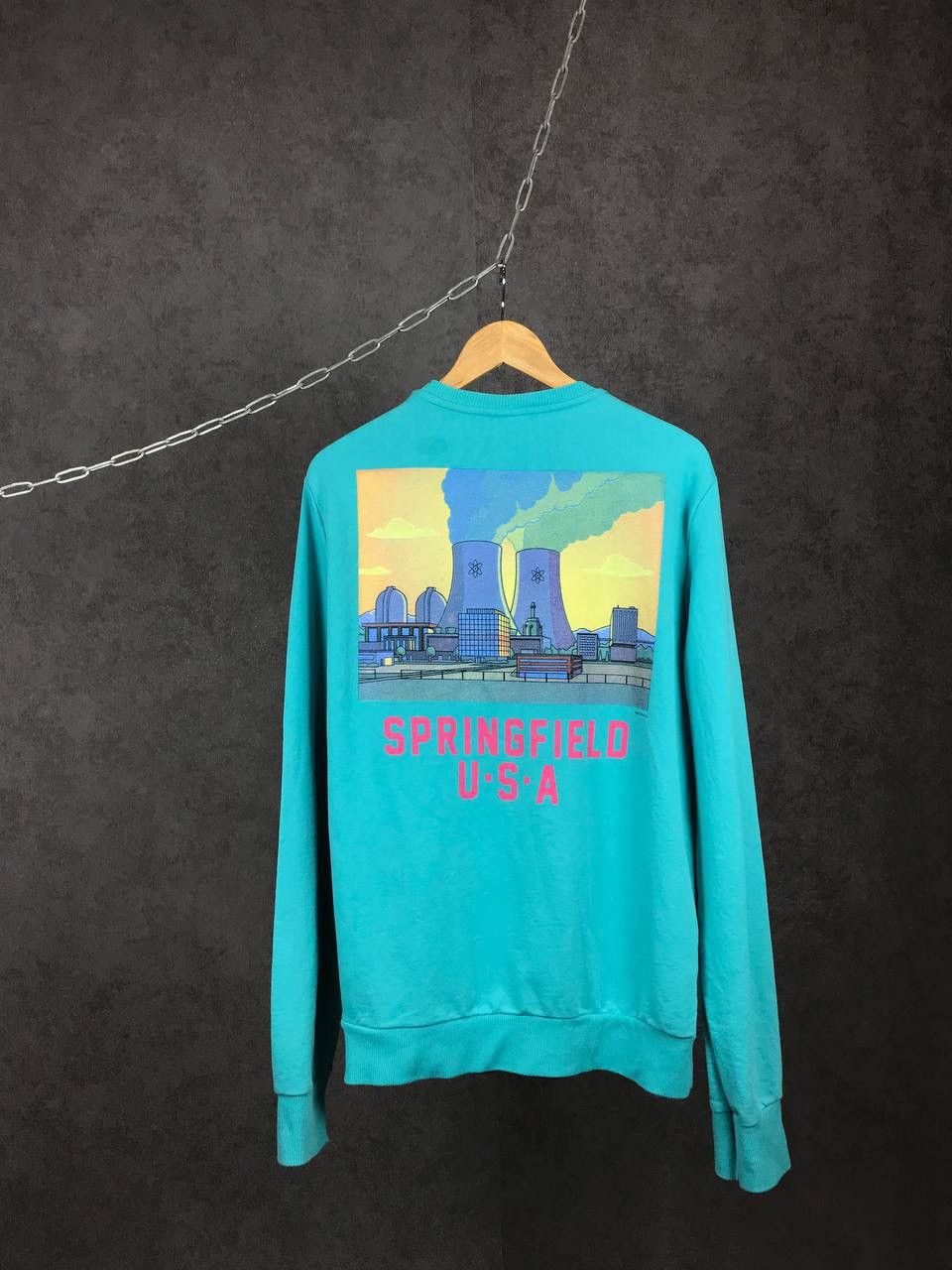 The Simpsons The Simpsons comics movie overprinted sweatshirt Size US XL / EU 56 / 4 - 2 Thumbnail